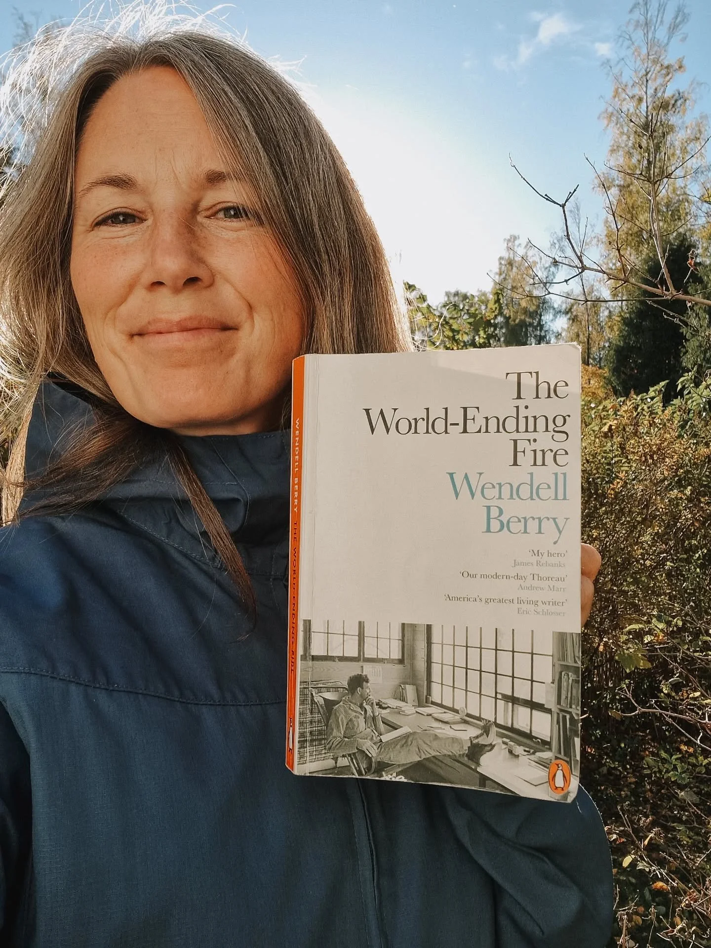 Boktips de luxe!
F&ouml;r er som ocks&aring; fattat grejen med &rsquo;platsen&rsquo; och som vill f&ouml;rdjupa sig mer i vad det inneb&auml;r att vara m&auml;nniska i relation till sin omgivning&hellip; 

&rdquo;The World-ending Fire&rdquo; av Wende
