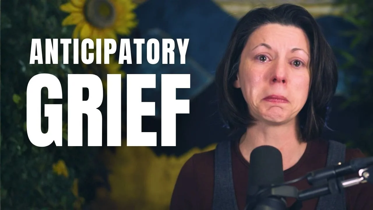 Nikki crying, anticipatory grief