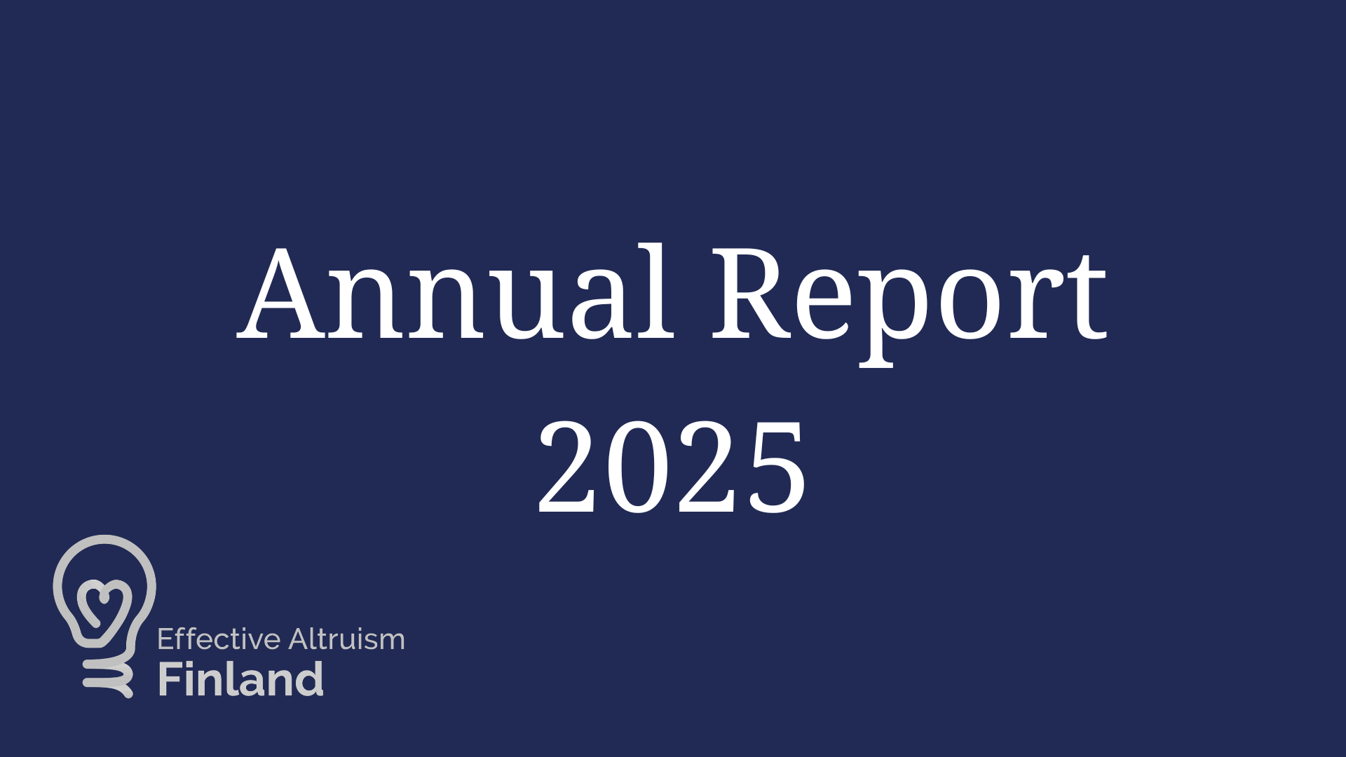 Vuosiraportti 2025