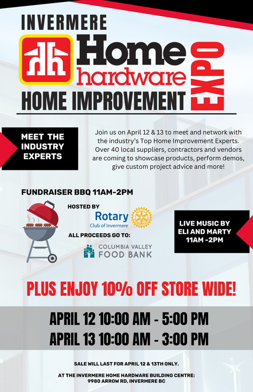 Invermere Home Improvement Expo — Invermere Home Hardware Building Centre