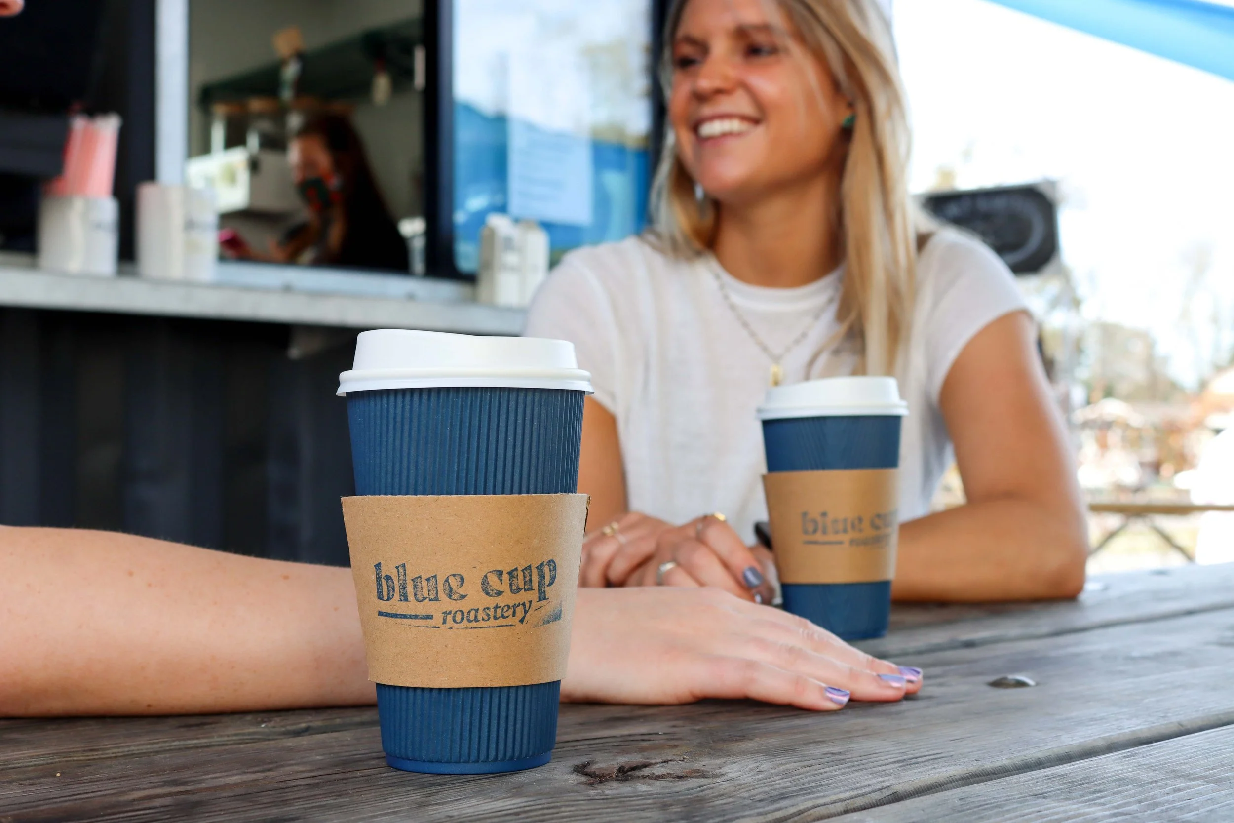 Blue Cup Roastery Coffee Shop, Wilmington NC