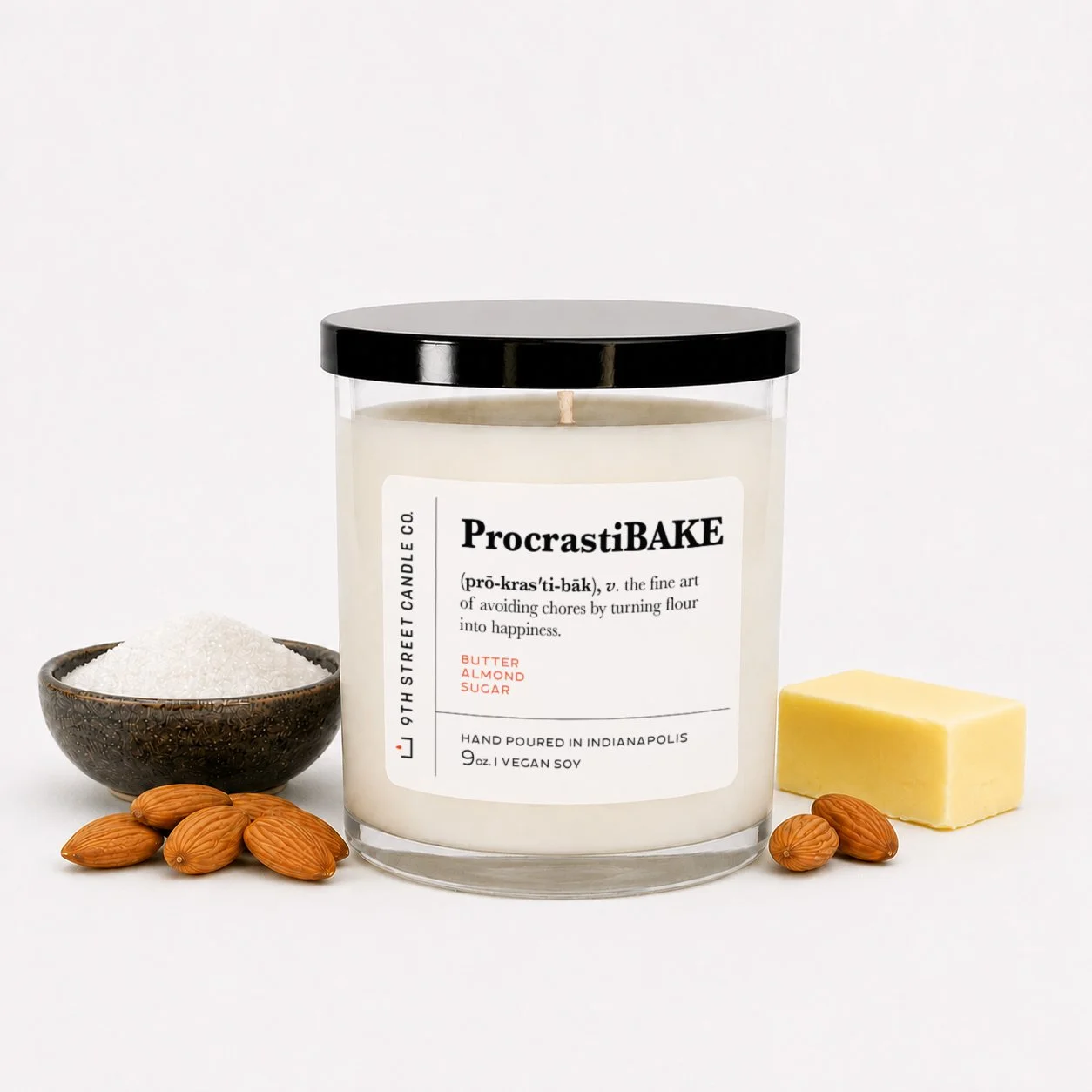 procrastiBAKE ▪ 9oz [refillable]