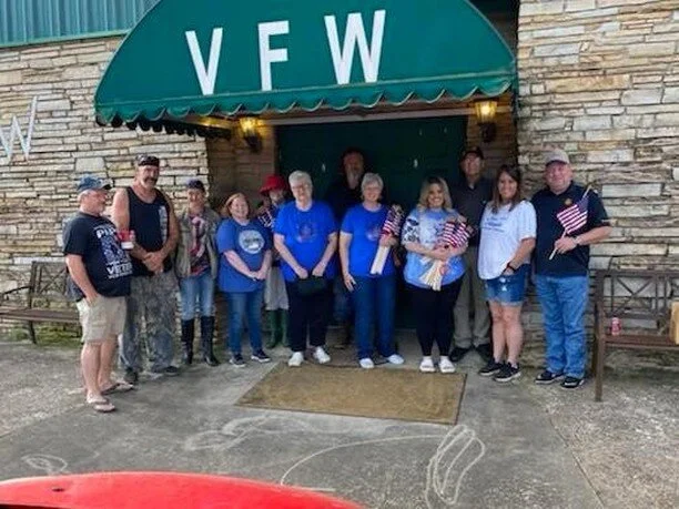 I was honored to participate in Decoration Day with the members of the VFW Post 8525 Fisher-Law. 🇺🇸