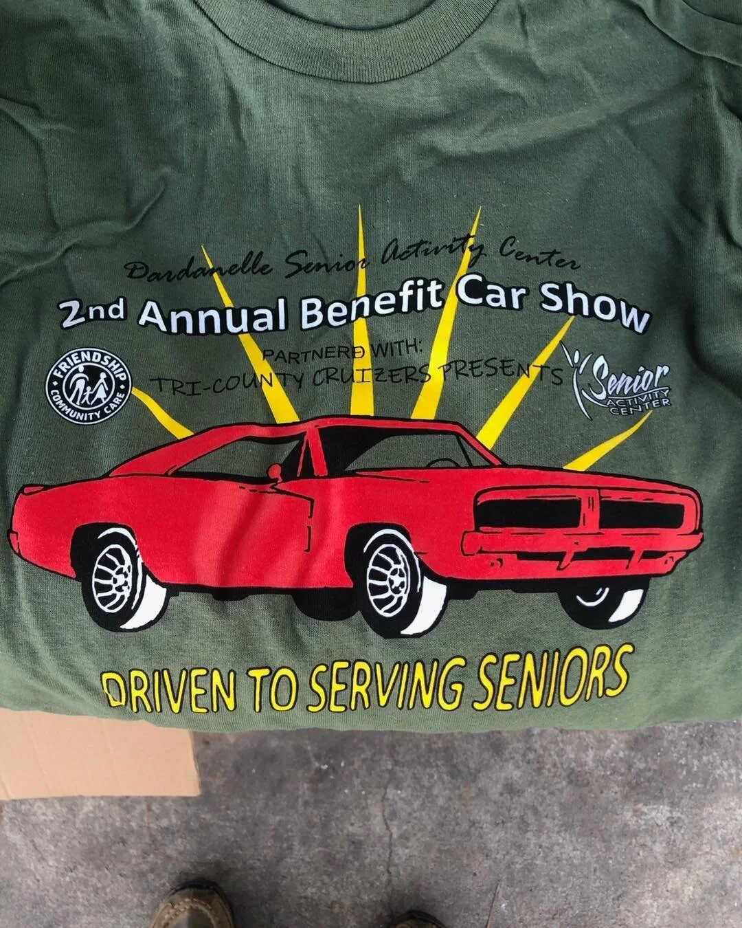 It was great to have the chance to attend the Tri-County Cruizers 2nd Annual Benefit Auto Show in Dardanelle. It was fun to see so many classic cars!

The proceeds benefit Dardanelle Senior Activity Center that offer so many important services to our