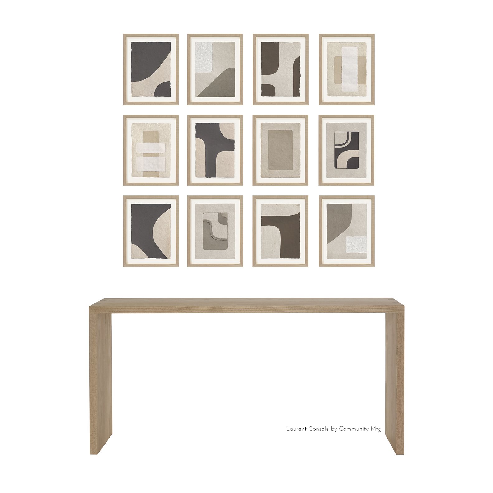 Laurent Console + Miniature Paintings Collection.jpg