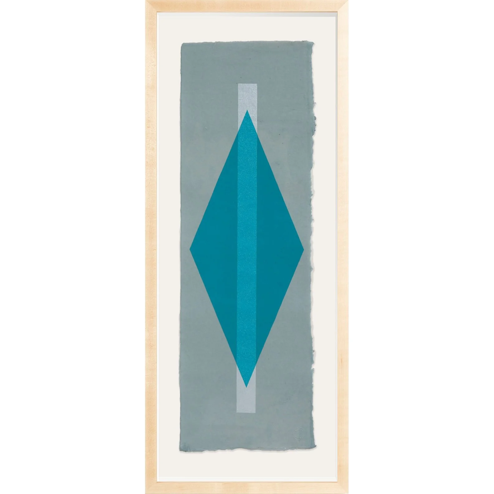 Retro Panel Blue III