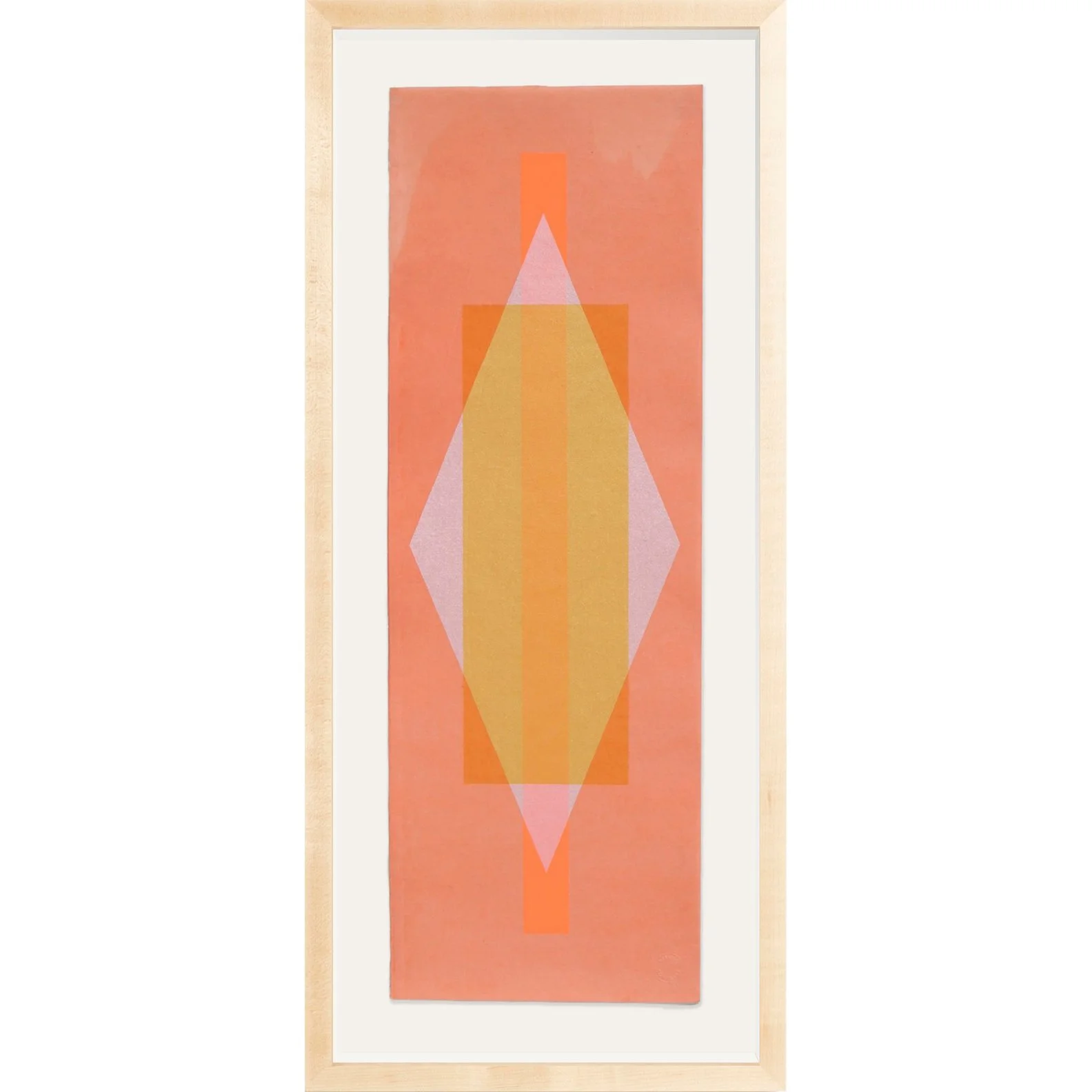 Retro Panel Pink + Yellow