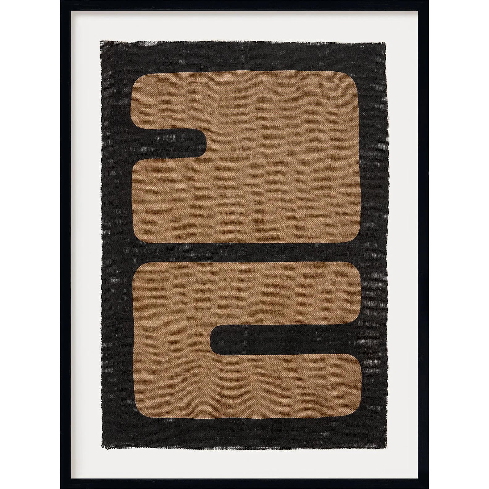 Burlap Cube IV