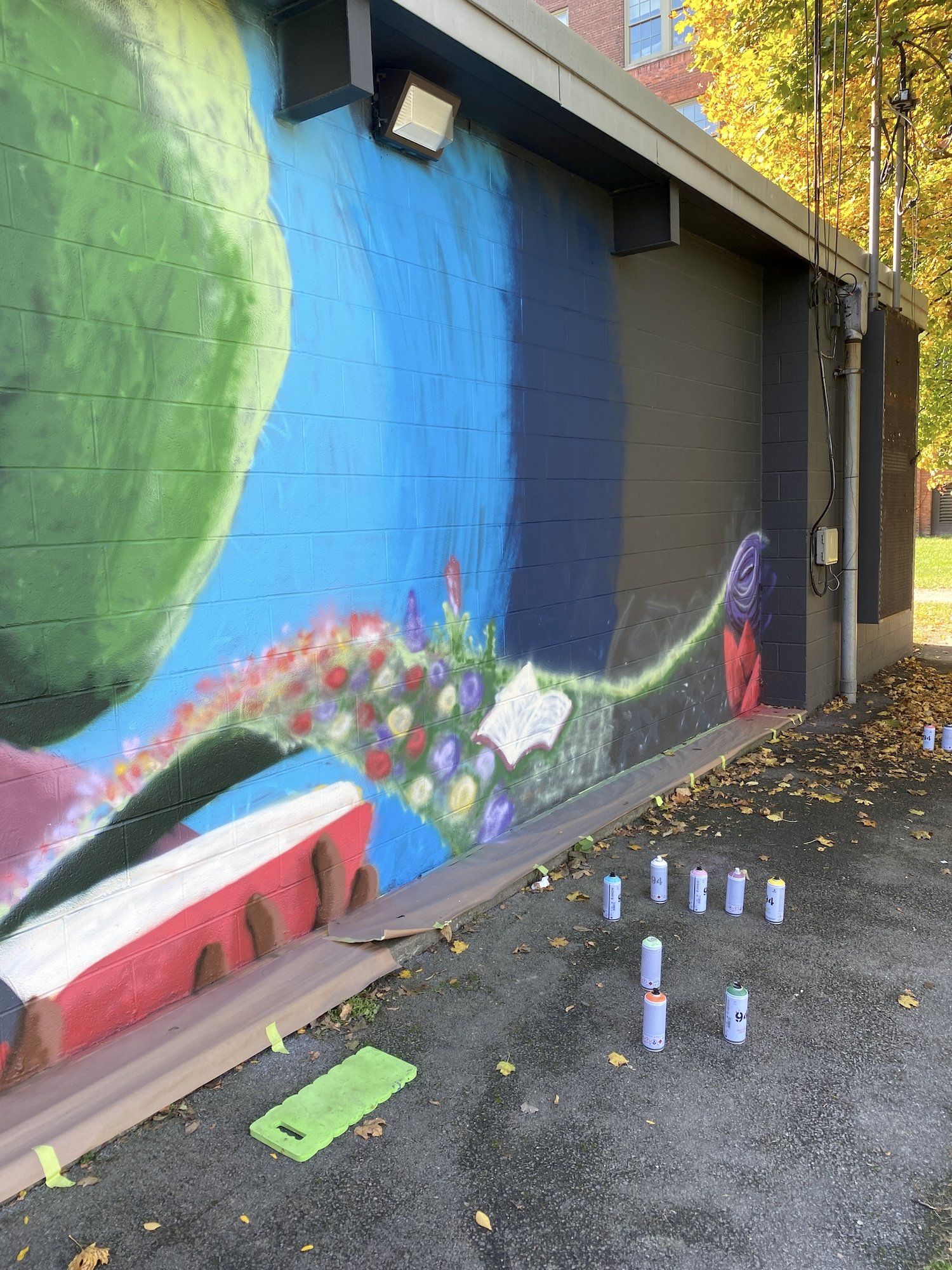 Ave D Flower Progress Small.JPG