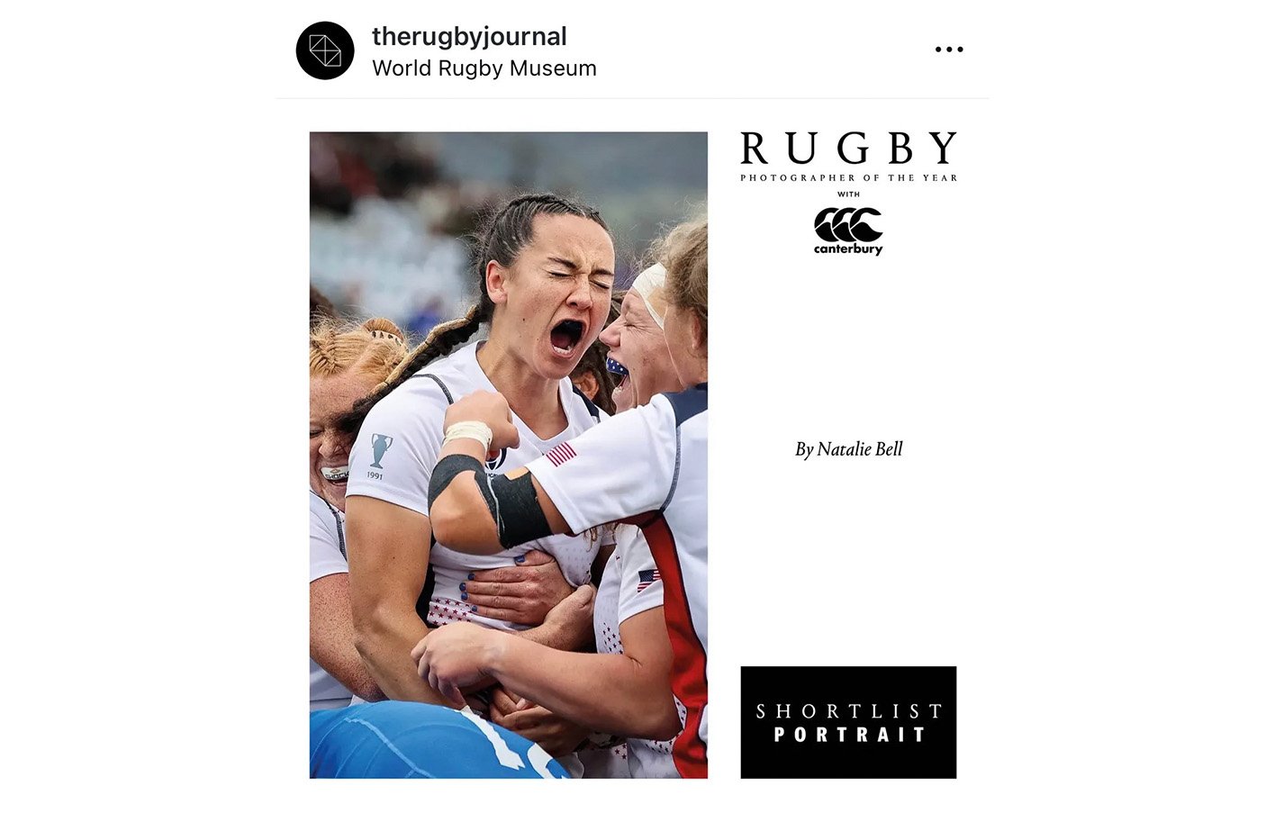 Featured in the World Rugby Museum