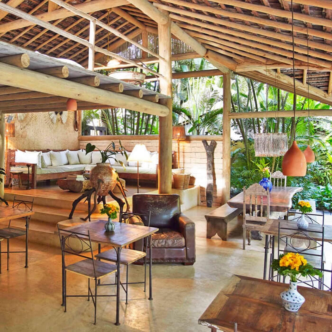 And the only answer to U is UXUA. 

This understated, hippie and super trendy 11-casa compound, in Brazils beachside paradise of Trancoso, is located in a staggeringly pretty and charming village overlooking the Atlantic. 

Half UXUA's casas date bac