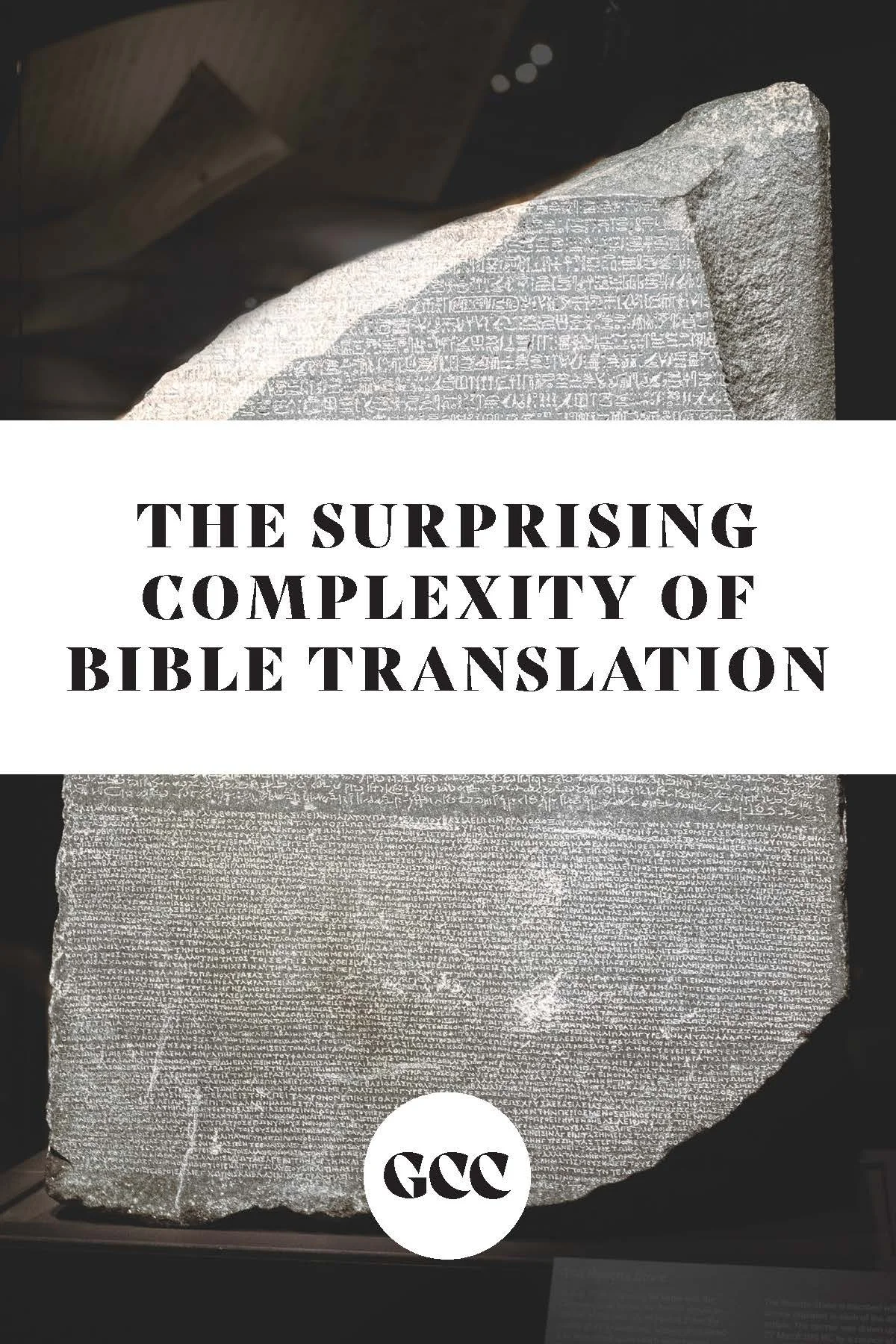 THE SURPRISING COMPLEXITY OF BIBLE TRANSLATION