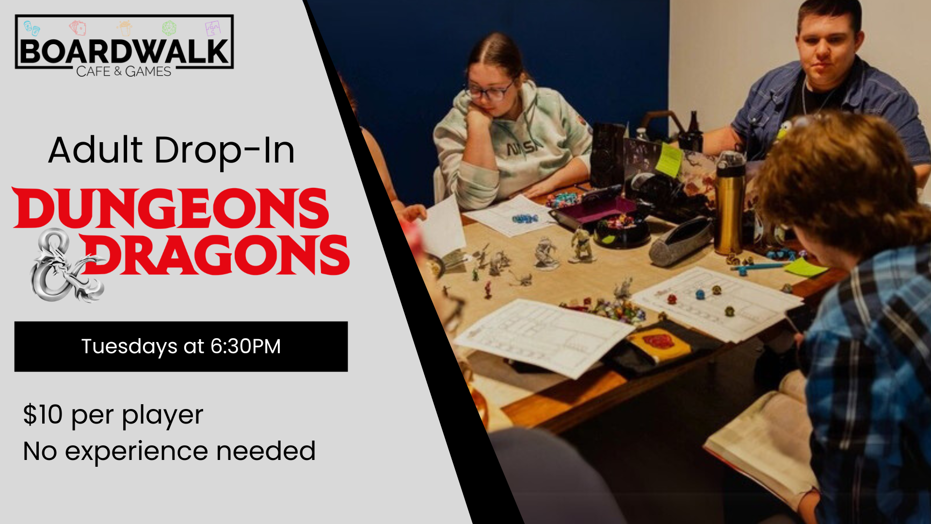 Adult Drop-In Dungeons & Dragons