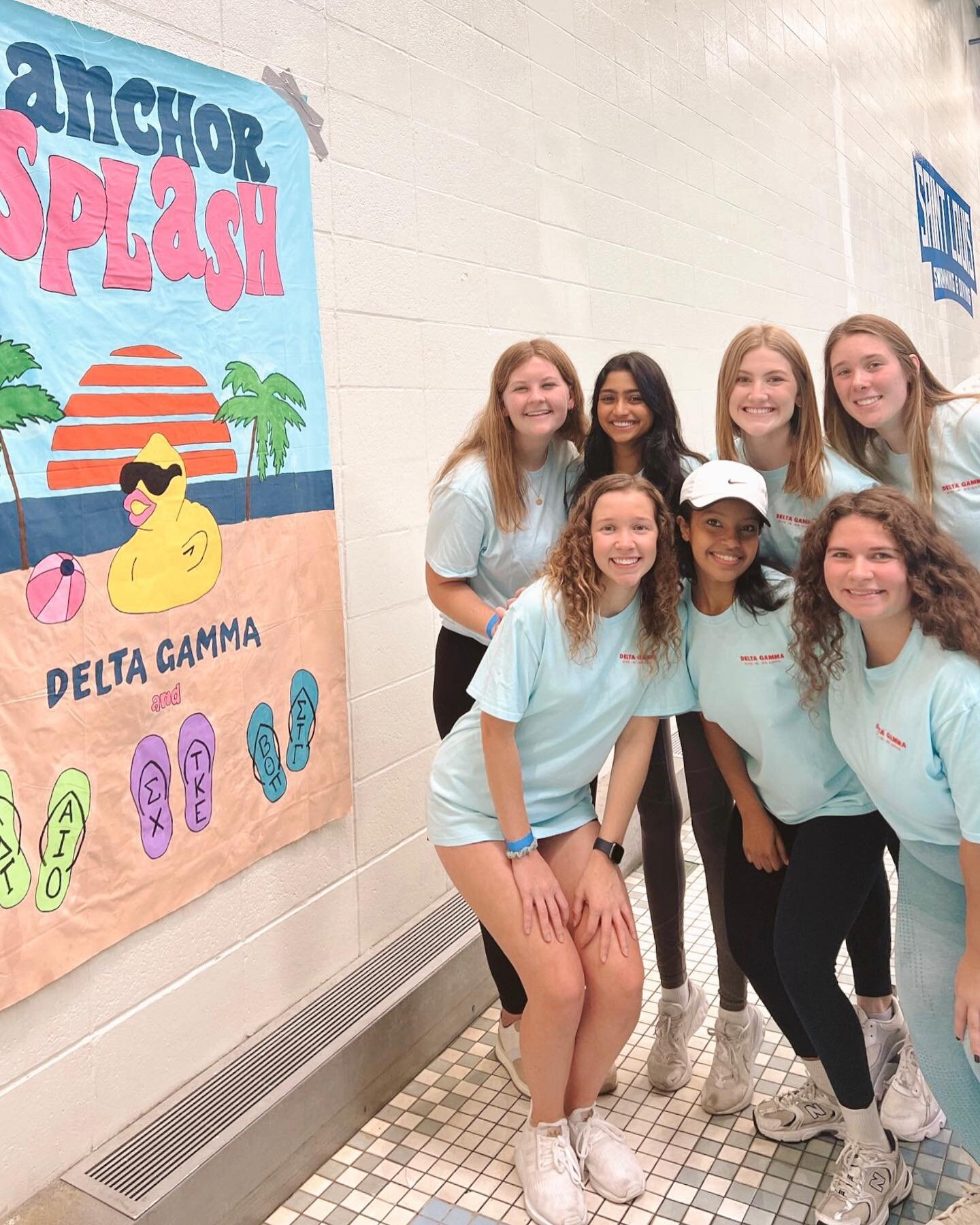 ended philanthropy week right @ ANCHOR SPLASH! thank you to everyone who supported our philanthropy, Service for Sight, this week! And a huge CONGRATULATIONS to this year&rsquo;s champions @slusigmachi ⚓️🐬