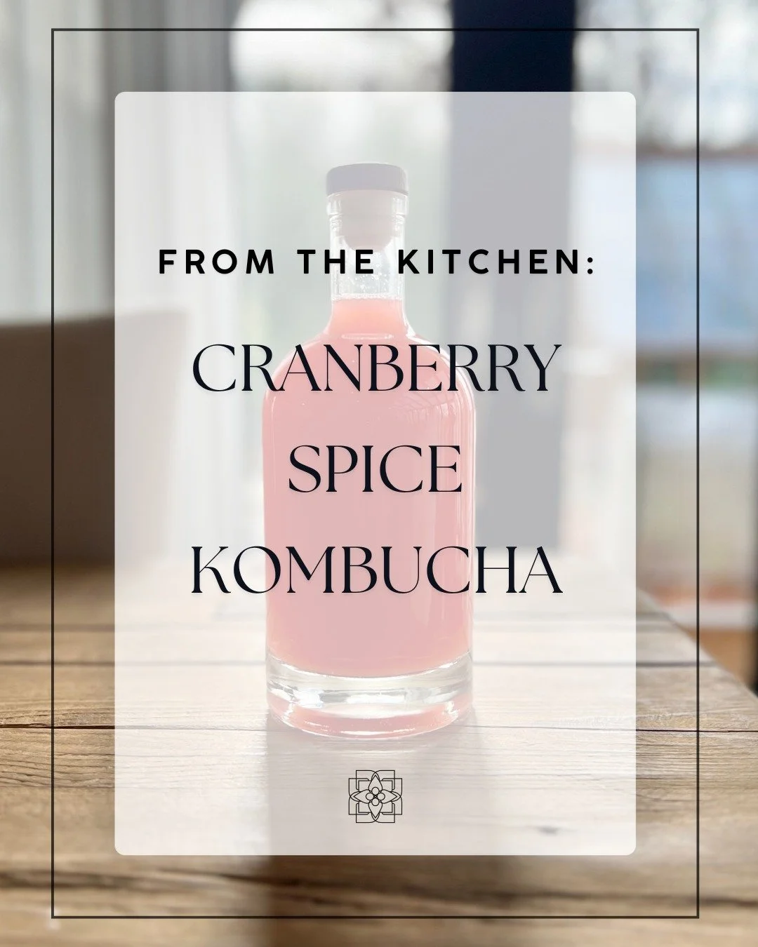 New recipe: Just in time for Friendsgiving, Thanksgiving, or anytime, is our spiced cranberry kombucha flavoring. 

If there were ever a holiday where we could use a digestion-forward beverage, this is probably it!

Kombucha is a fizzy, fermented tea