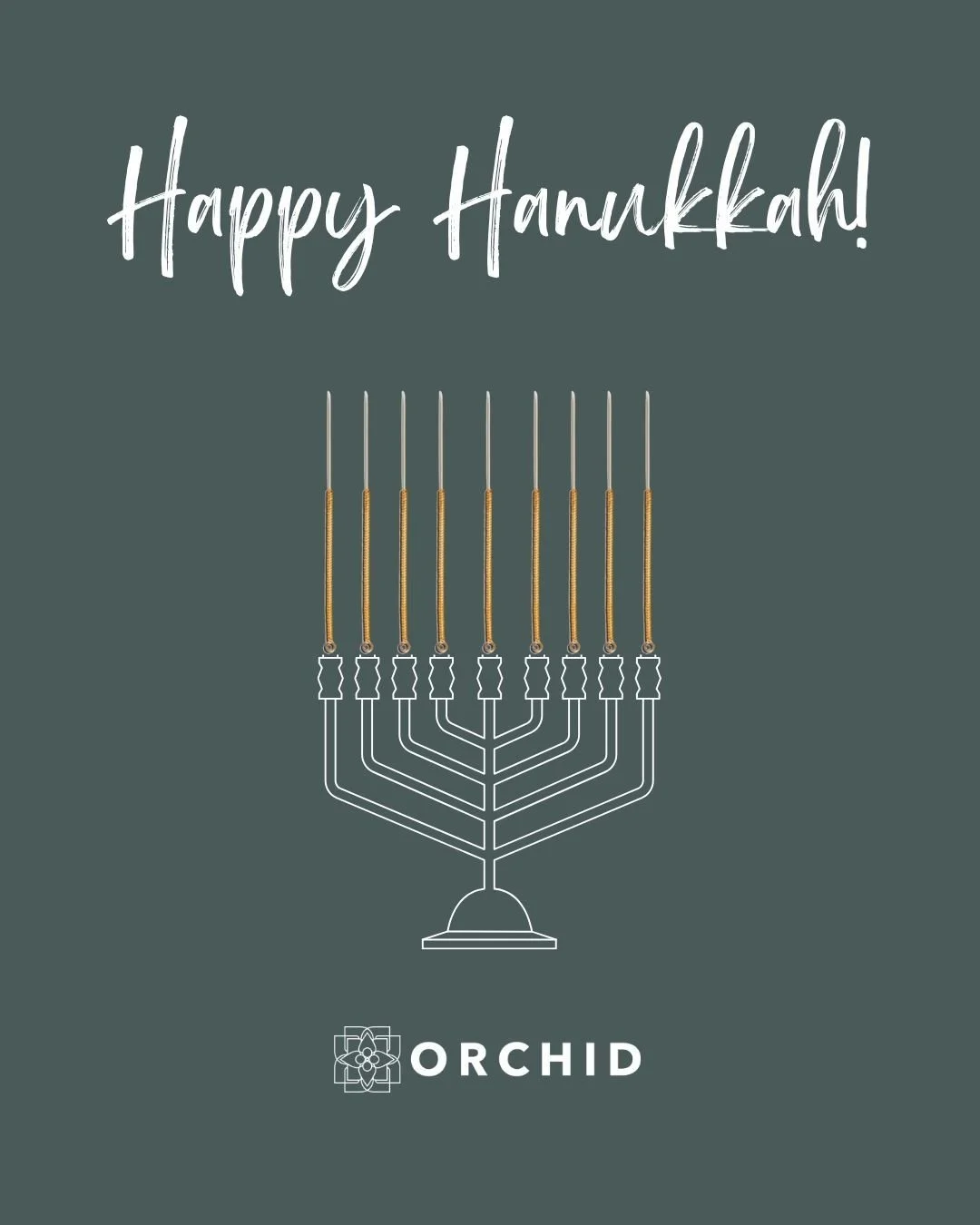 Wishing a Happy Hanukkah to all who celebrate!