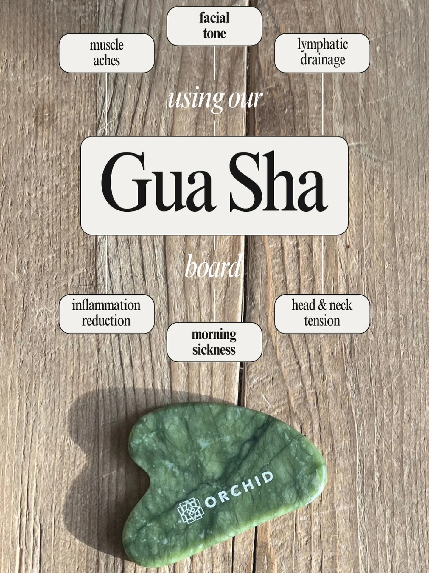 Retail update: Our jade gua sha boards arrived last month! 

If you&rsquo;ve had gua sha during a treatment and want to continue the results at home, this is for you. Gua sha has been part of the toolkit for East Asian Medicine for over 2,000 years. 