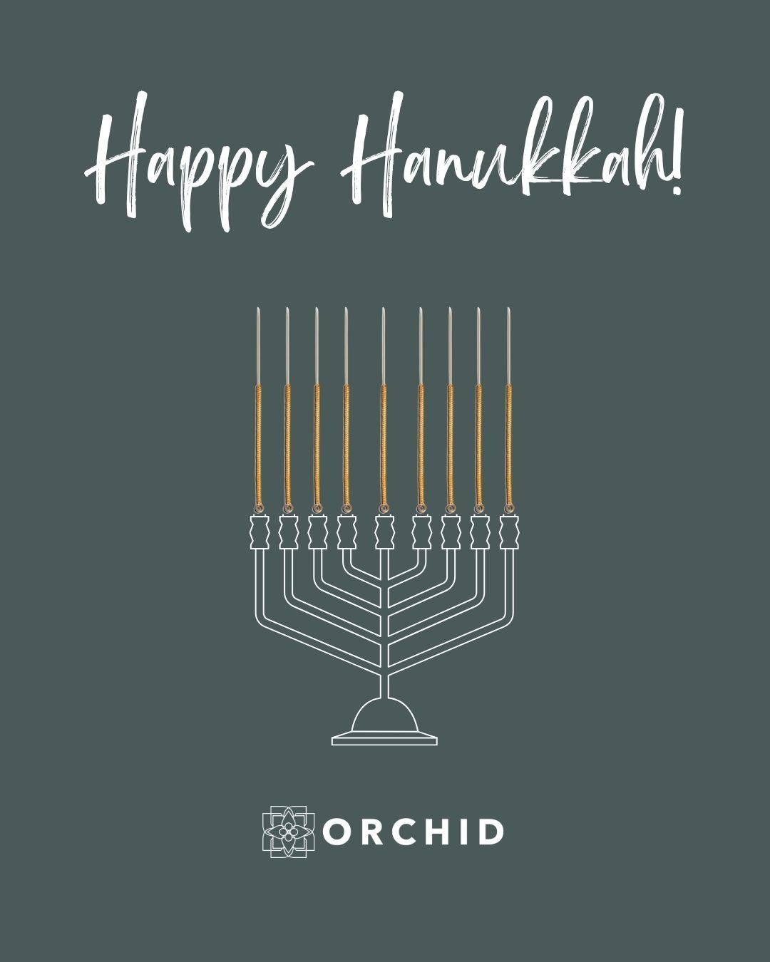 Wishing a Happy Hanukkah to all who celebrate!