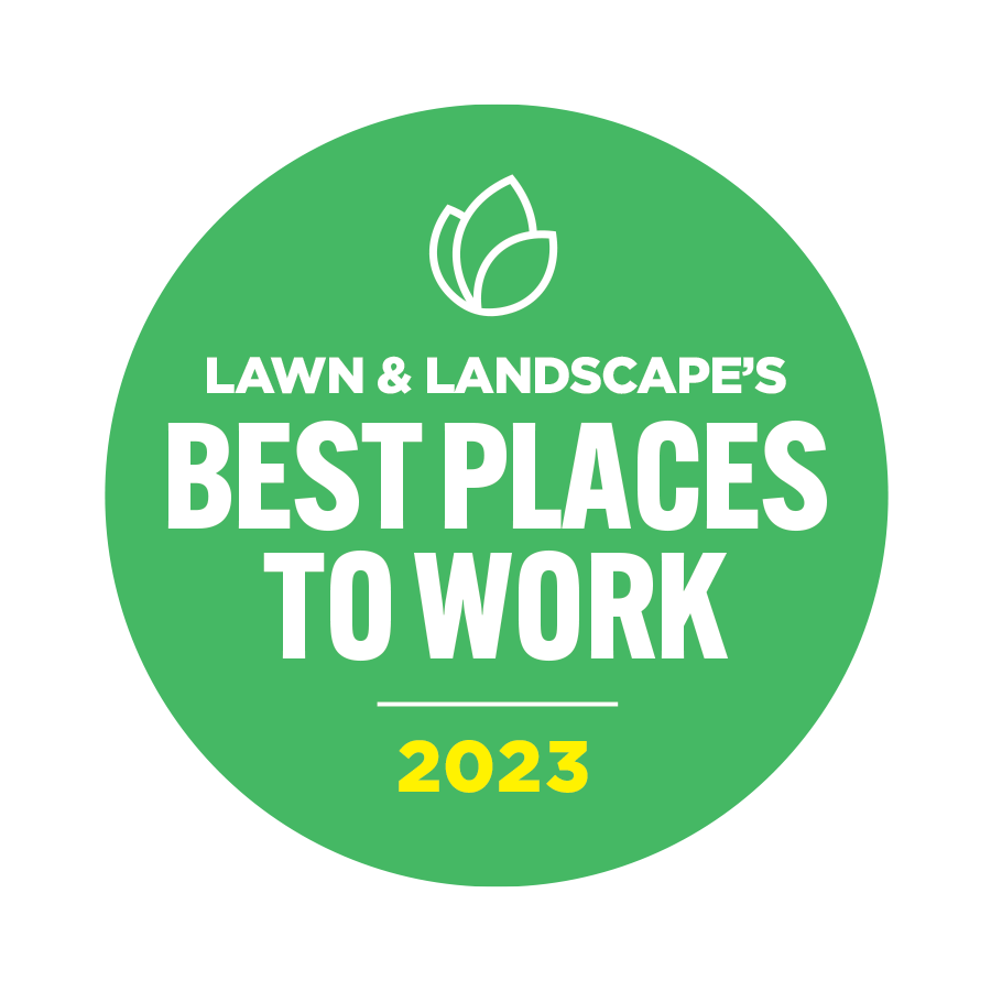 Best Places to Work recognition logo from Lawn & Landscape