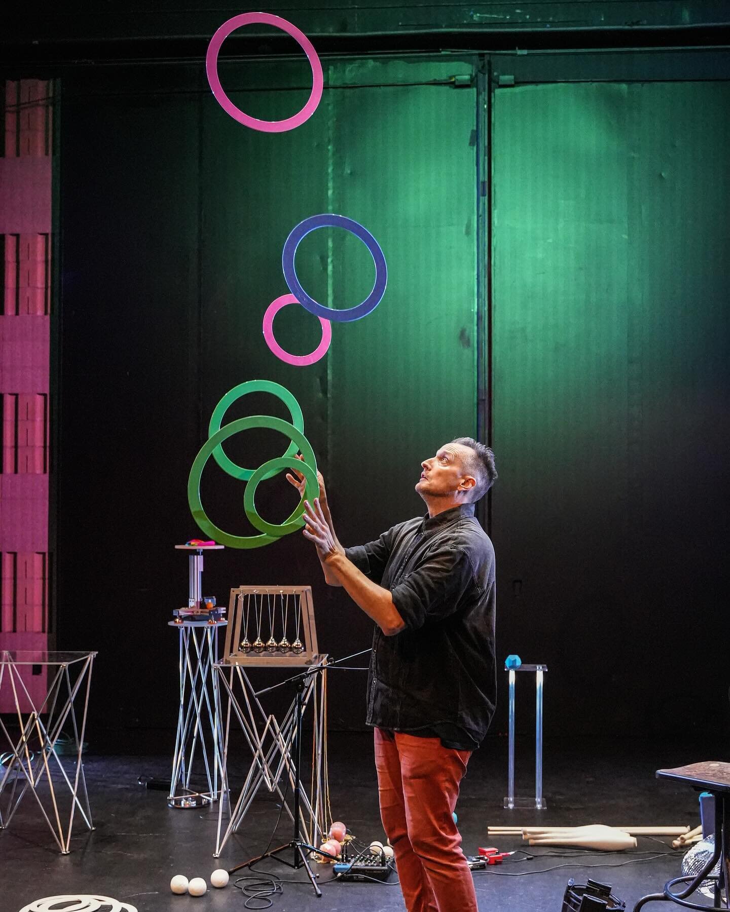Tonight marks the grand return of REFLEX: Unraveling 4,000 Years of Juggling Off-Broadway at the intimate Nagelberg Theatre at Baruch Performing Arts Center in midtown Manhattan! If you experienced the enchantment in winter of 2022, brace yourself - 