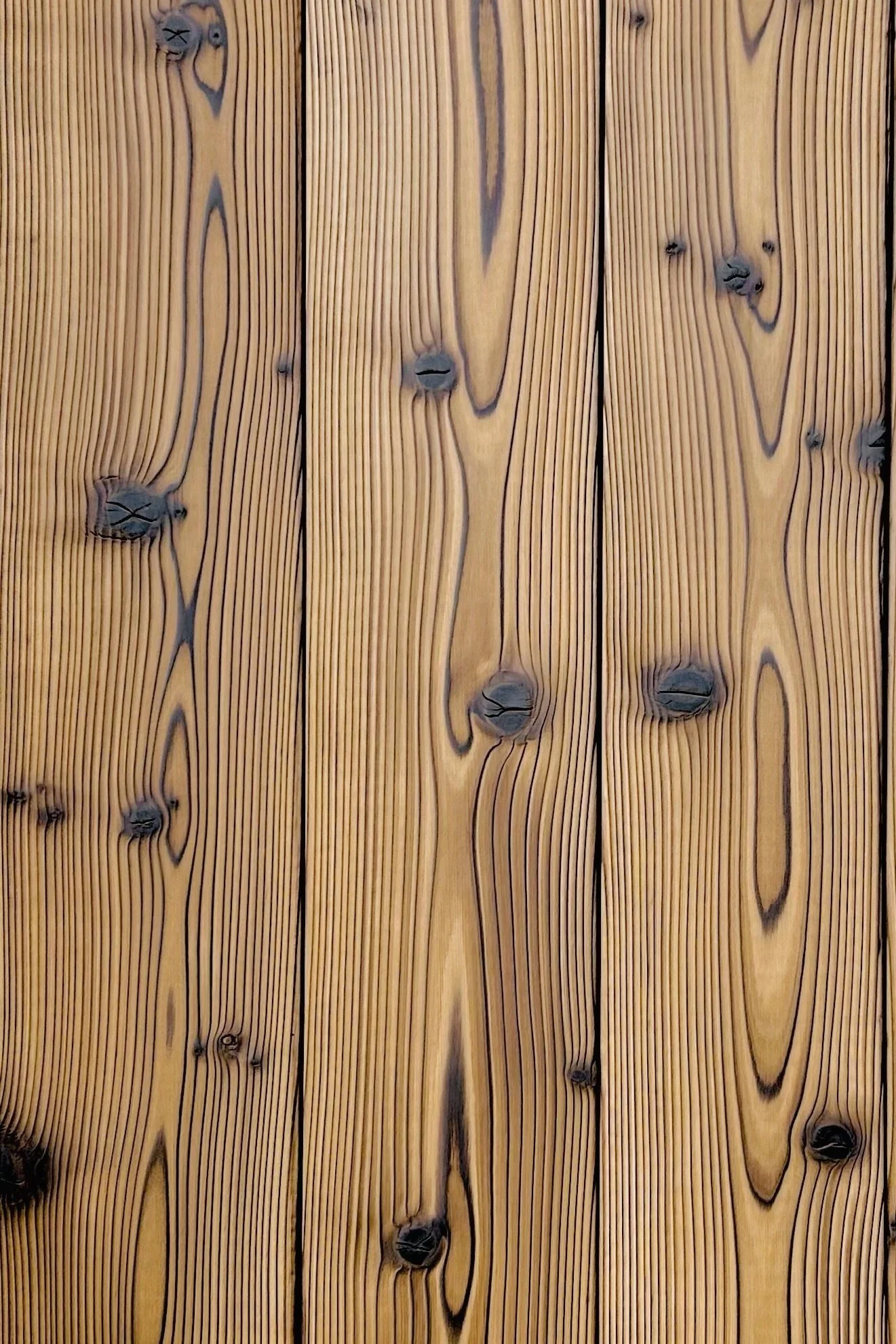 Shou Sugi Ban Siding Natural