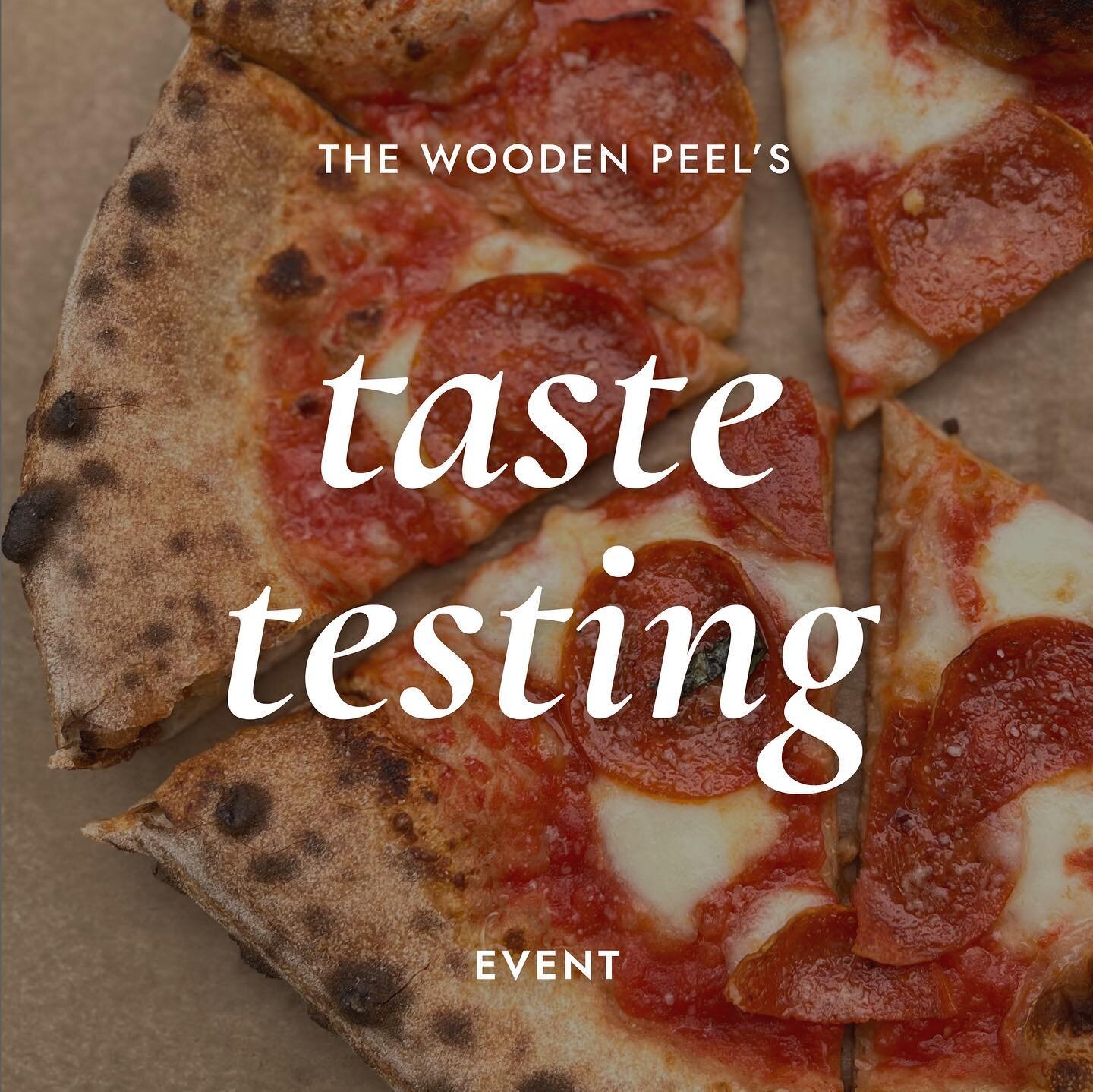 To keep things simple, our catering menu is pretty limited, but we're anxious to shake things up and try some unique toppings! On Saturday, July 15th, we're holding a taste testing event. We're going to attempt 6 new pizzas and we'd love to share the