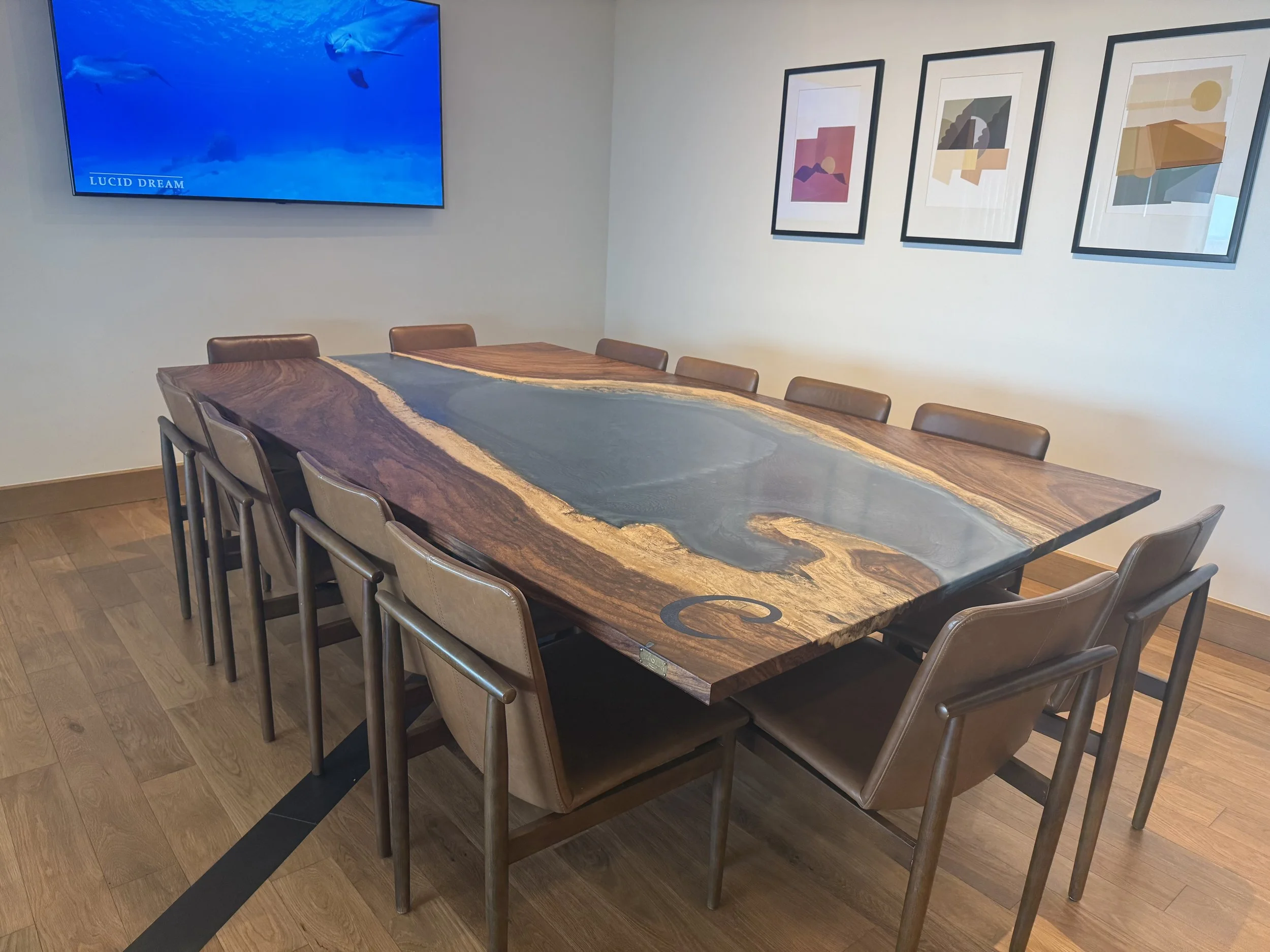 5.5ft x 9ft Costa Rican Monkey Pod multipurpose table