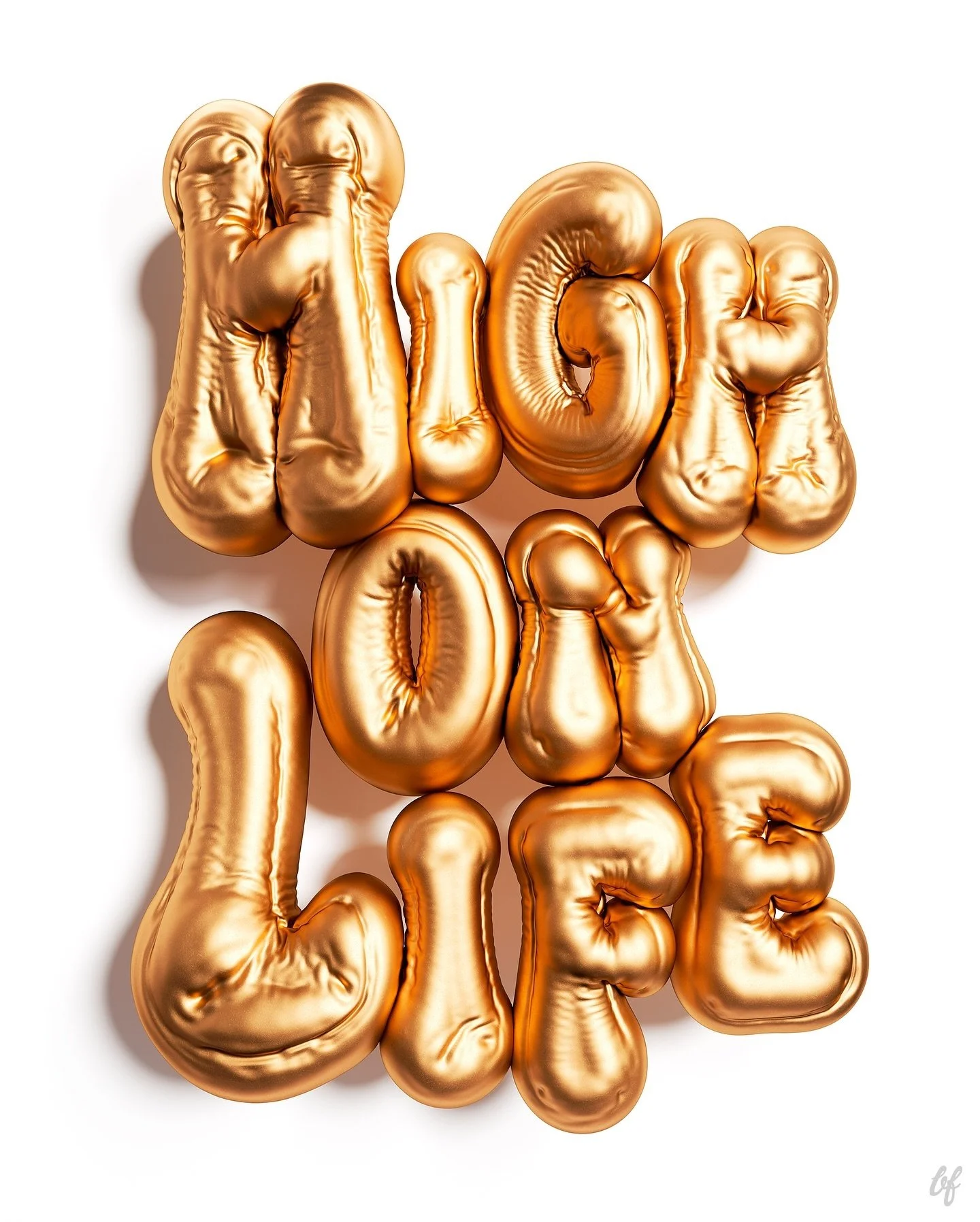 &lsquo;High On Life&rsquo; 3D Typography &bull; Art prints and canvases from the online shop society6.com/benfearnley &bull; www.benfearnley.studio &bull;
.
.
.
.
.
#type #inflated #3Dart #design #typedesign #fineart #CGI #artwork #graphicdesign #typ
