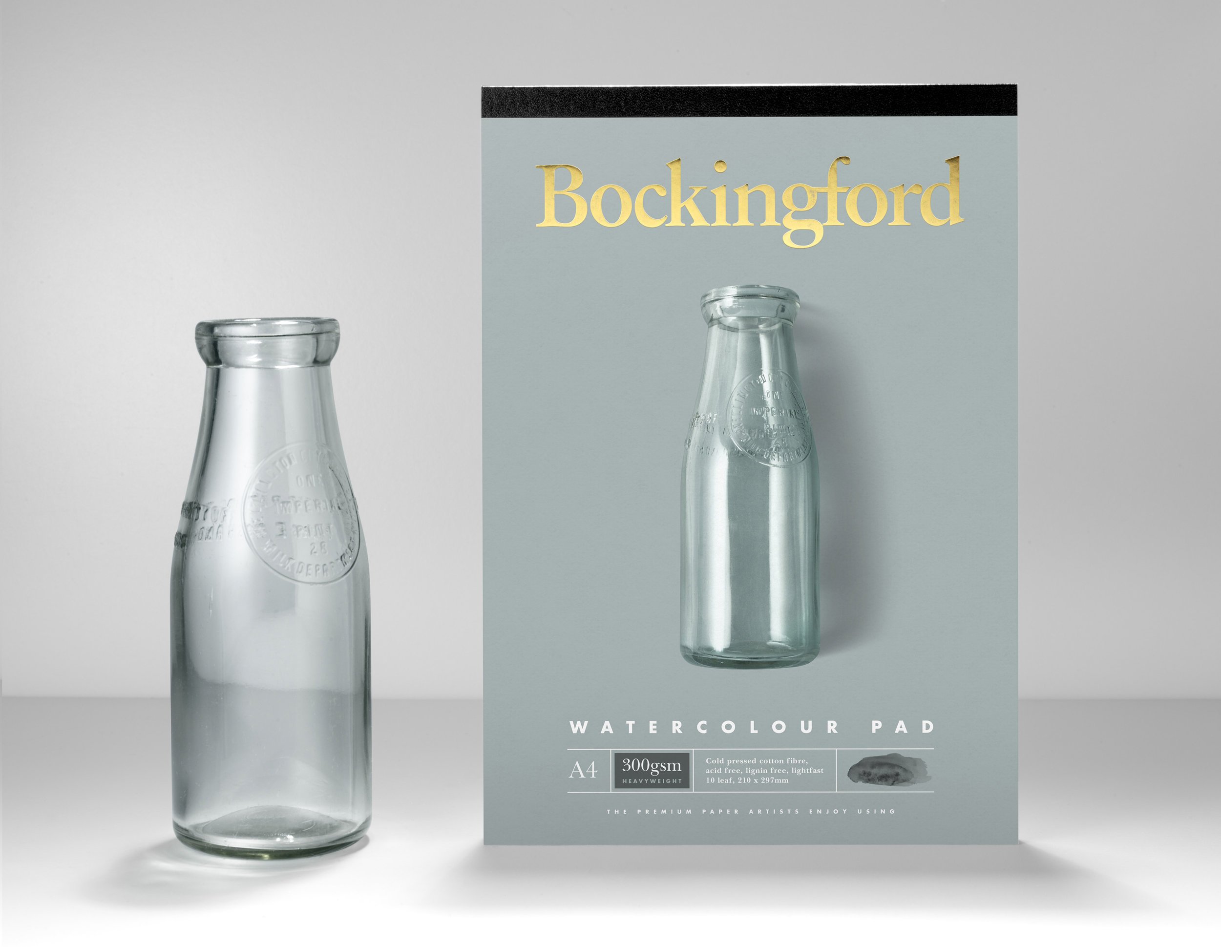 Bockingford Watercolour Pad A4 300gsm 10 Leaf