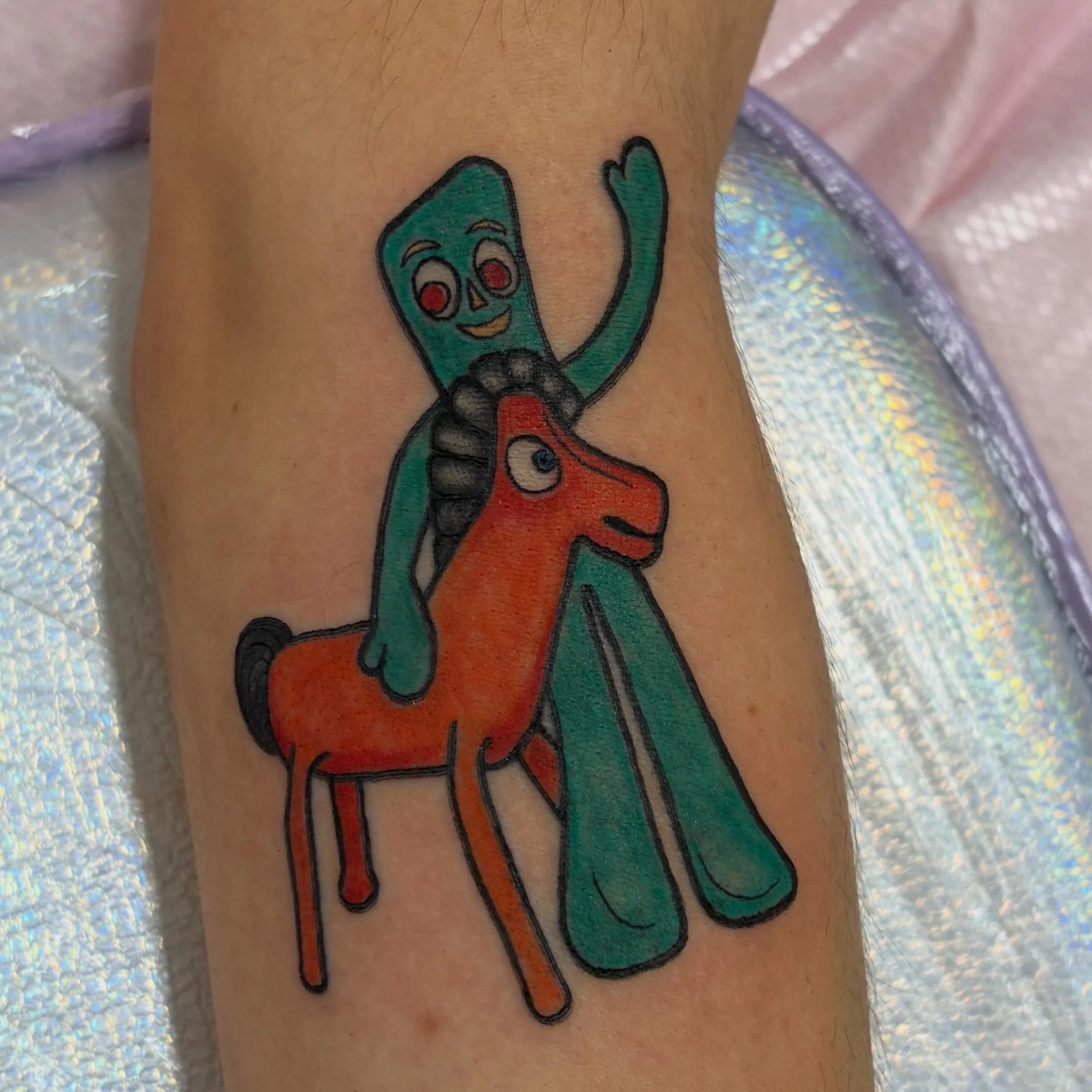 A Gumby &amp; Pokey for Eva from today! 🥰🥰