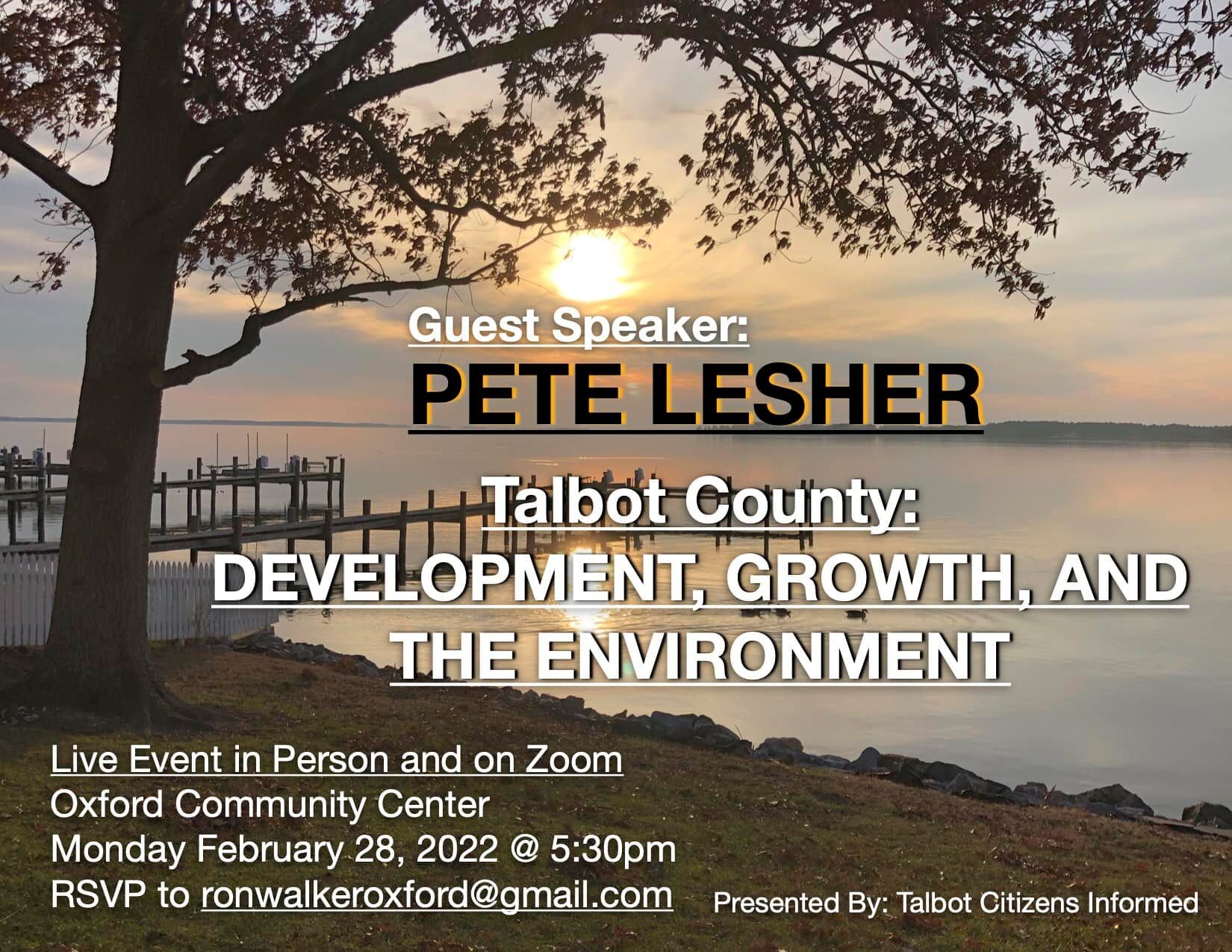 Talbot Citizens Informed