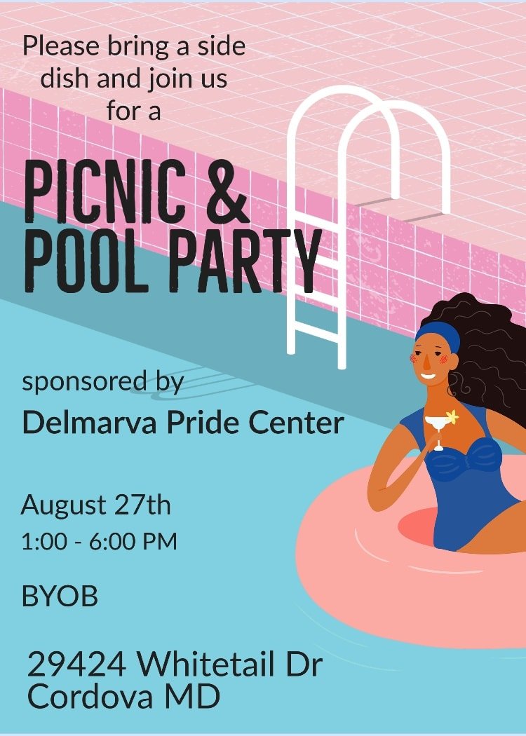 DELMARVA Pride: Pool Party!