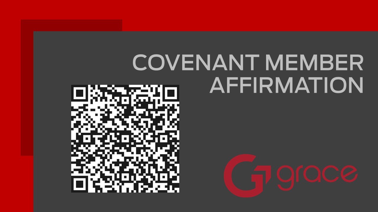 Member Covenant Affirmation 