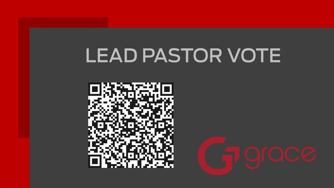 Lead Pastor Voting