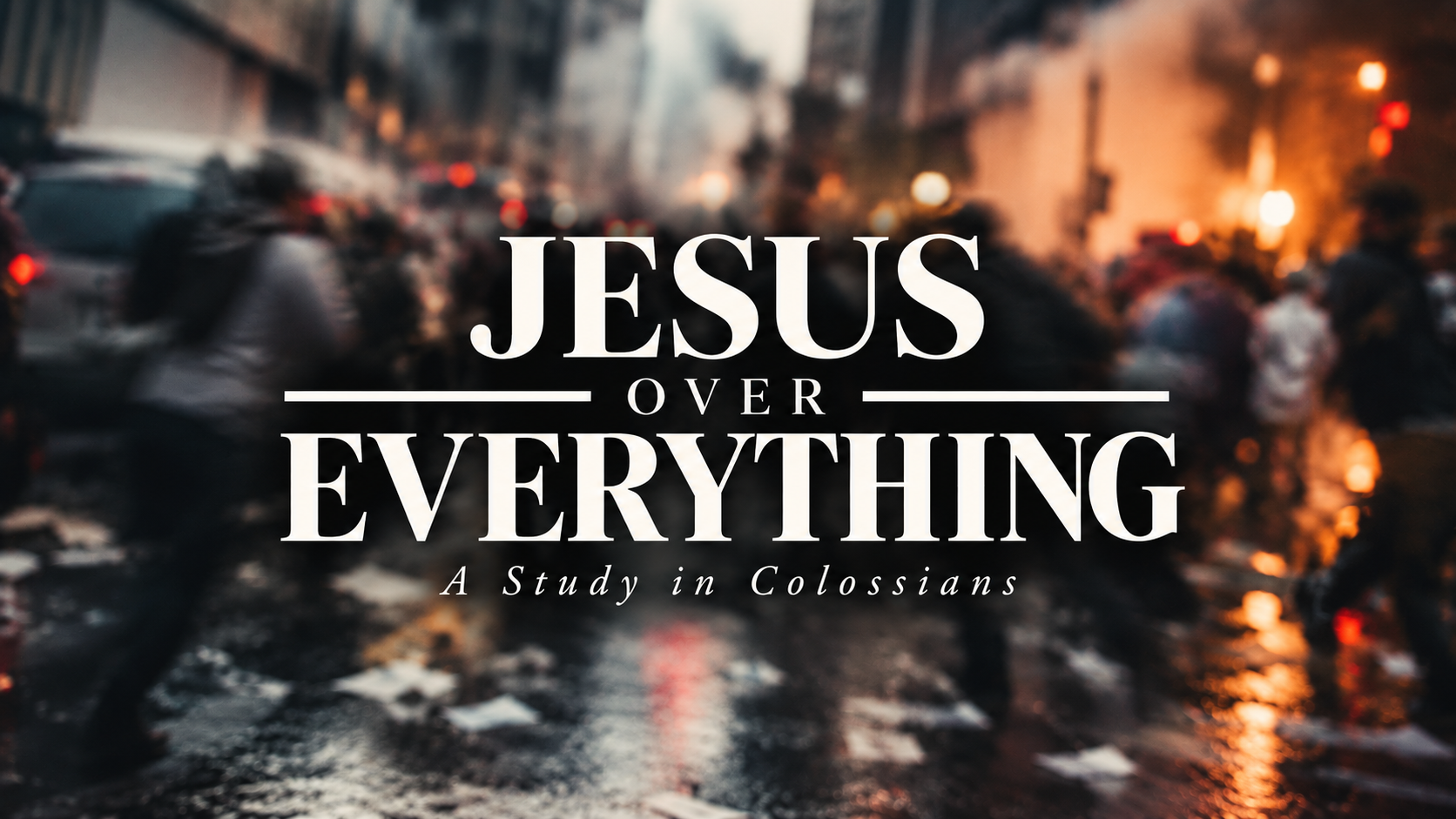 Jesus Over Everything Small Group Questions