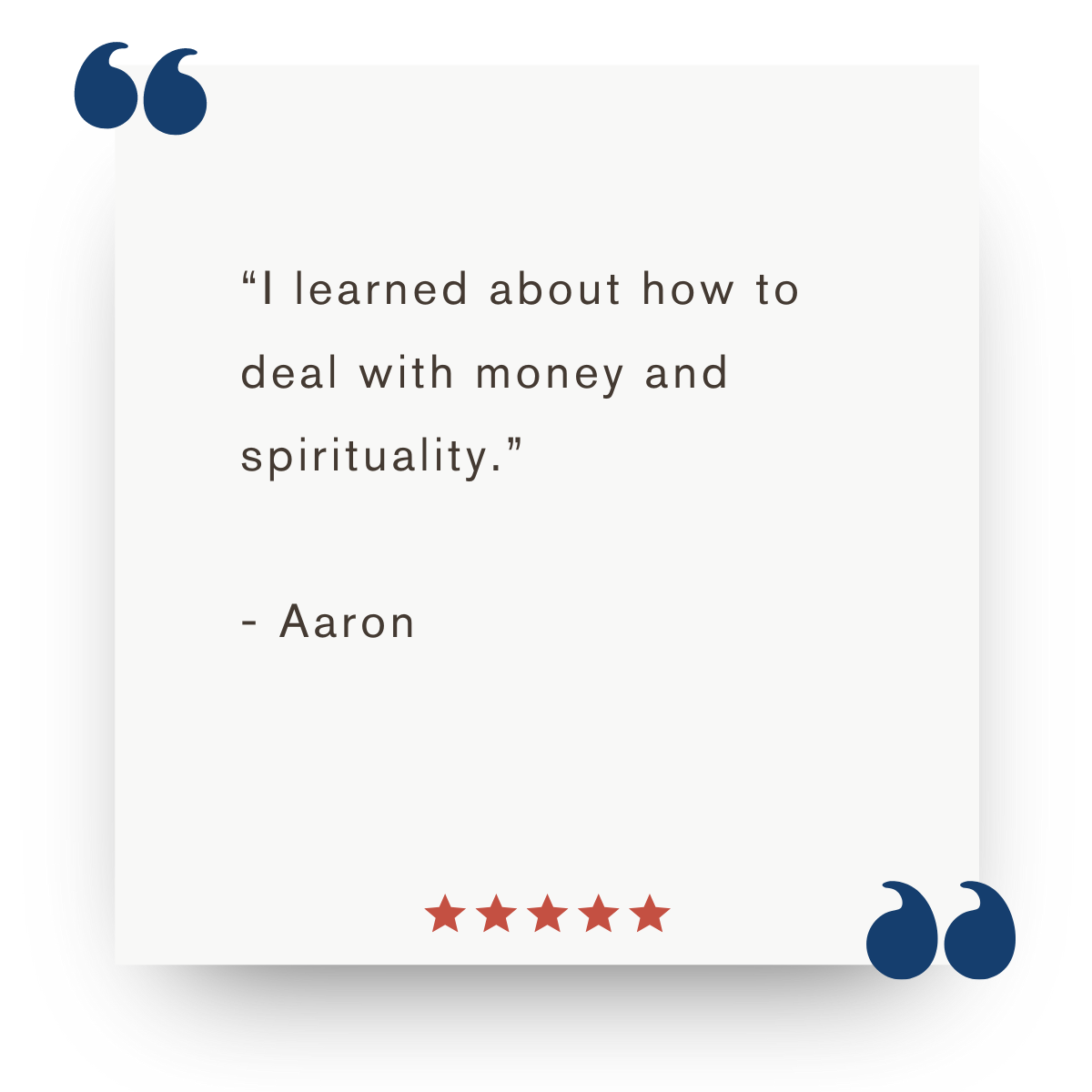 Thrive Testimonial
