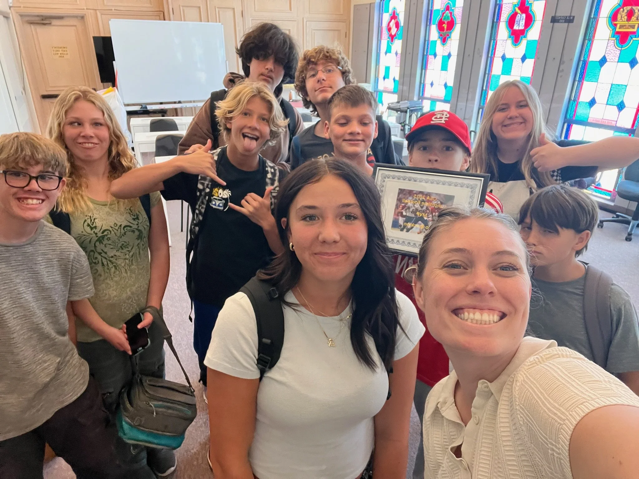 Homeschool Middle School Students project base learning