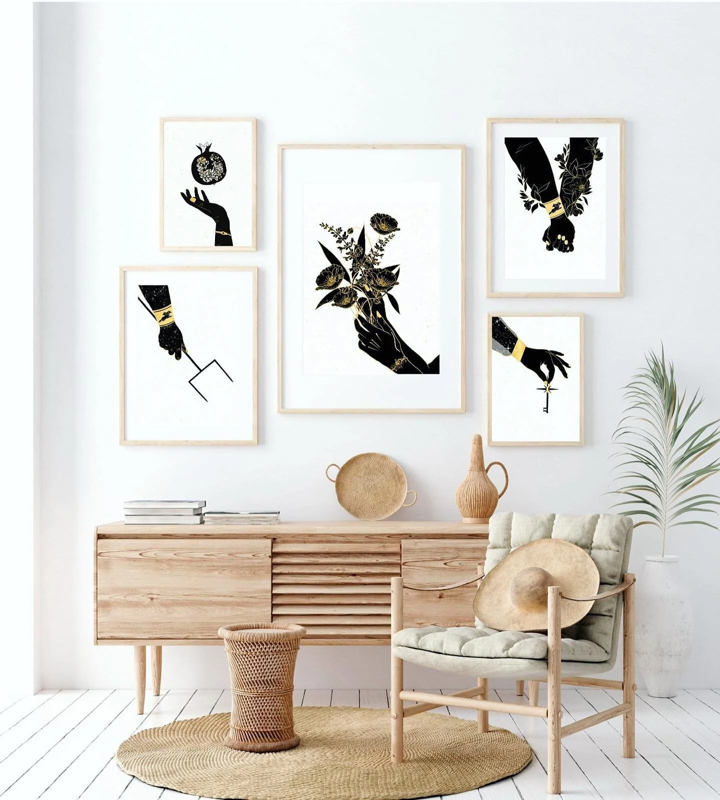 My first blog post is up on my website! Link in bio! 
If you have purchased one of my goddess art prints and would like some help styling your space around the print or you would like to get a few tips on modern minimalist interior designs go check o