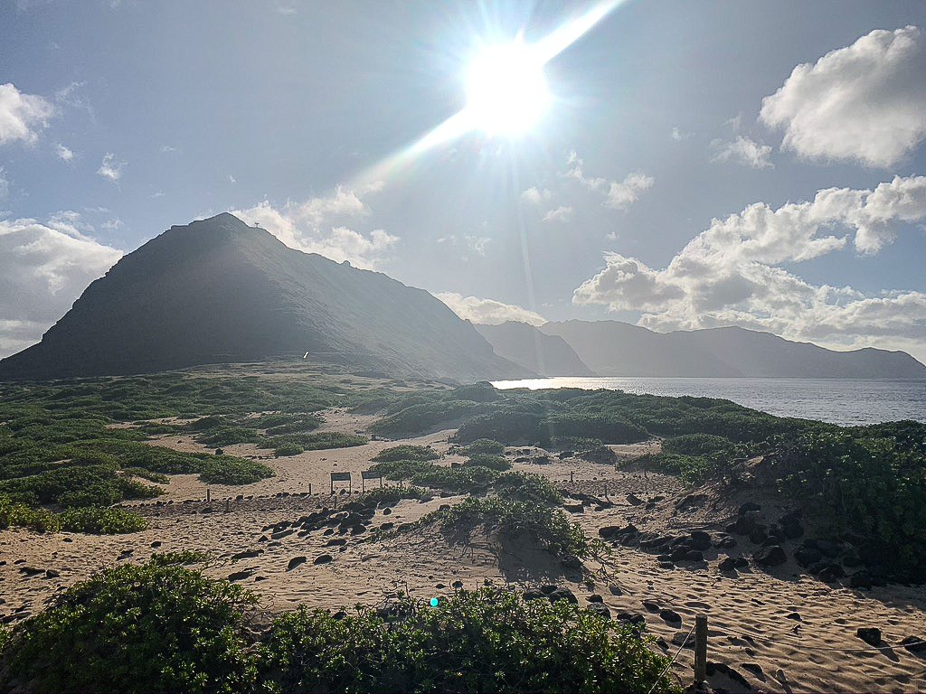 Kaena Point State Park, Oahu, Hawaii.
