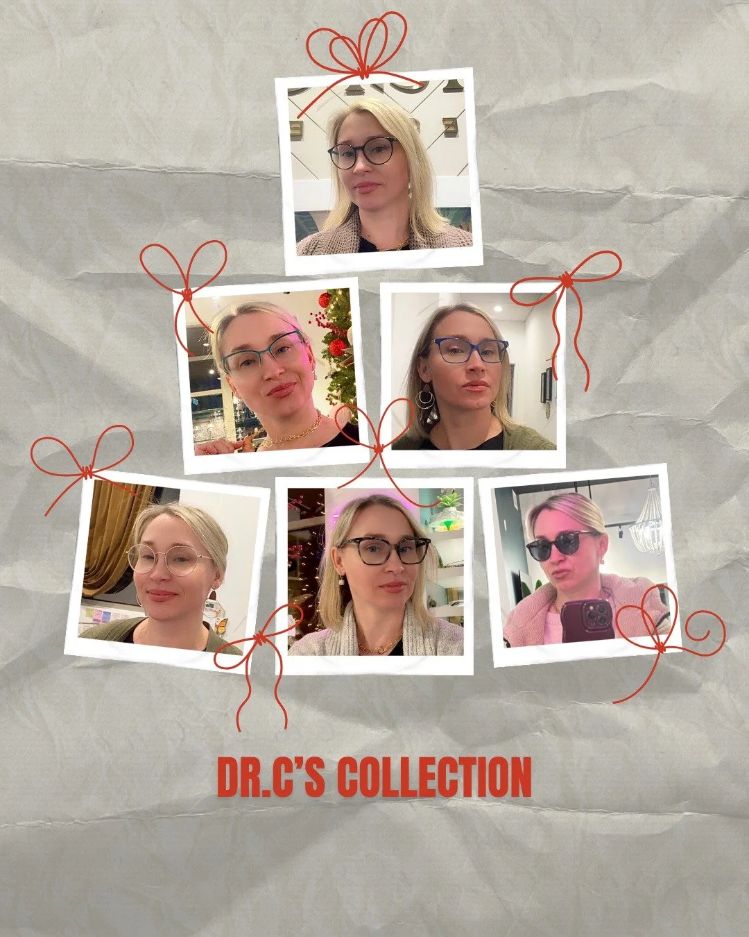 🎄🤓 Our staff tree is serving multiple-pair energy! One for work, one for weekends, one for holiday parties&hellip; and yes, always a backup pair because life happens.

Swipe to see all our pairings!

Don&rsquo;t forget to use your vision benefits +