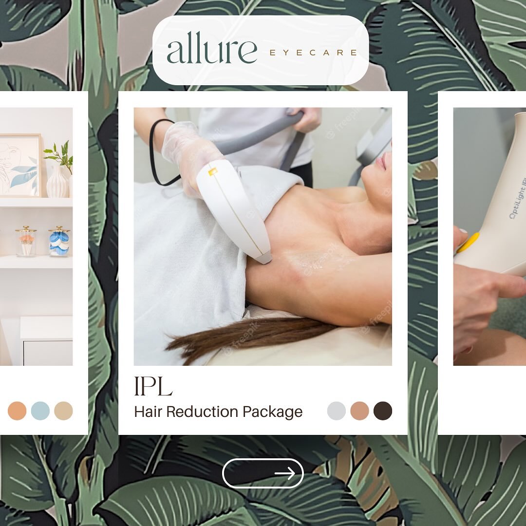 Smooth skin 🤝 Comfortable eyes

Our IPL technology does double duty, working smarter &mdash; not harder:
✨ Hair reduction for smoother, more low-maintenance skin
👁️ Dry eye relief by calming inflammation at the source

Advanced light-based care tha