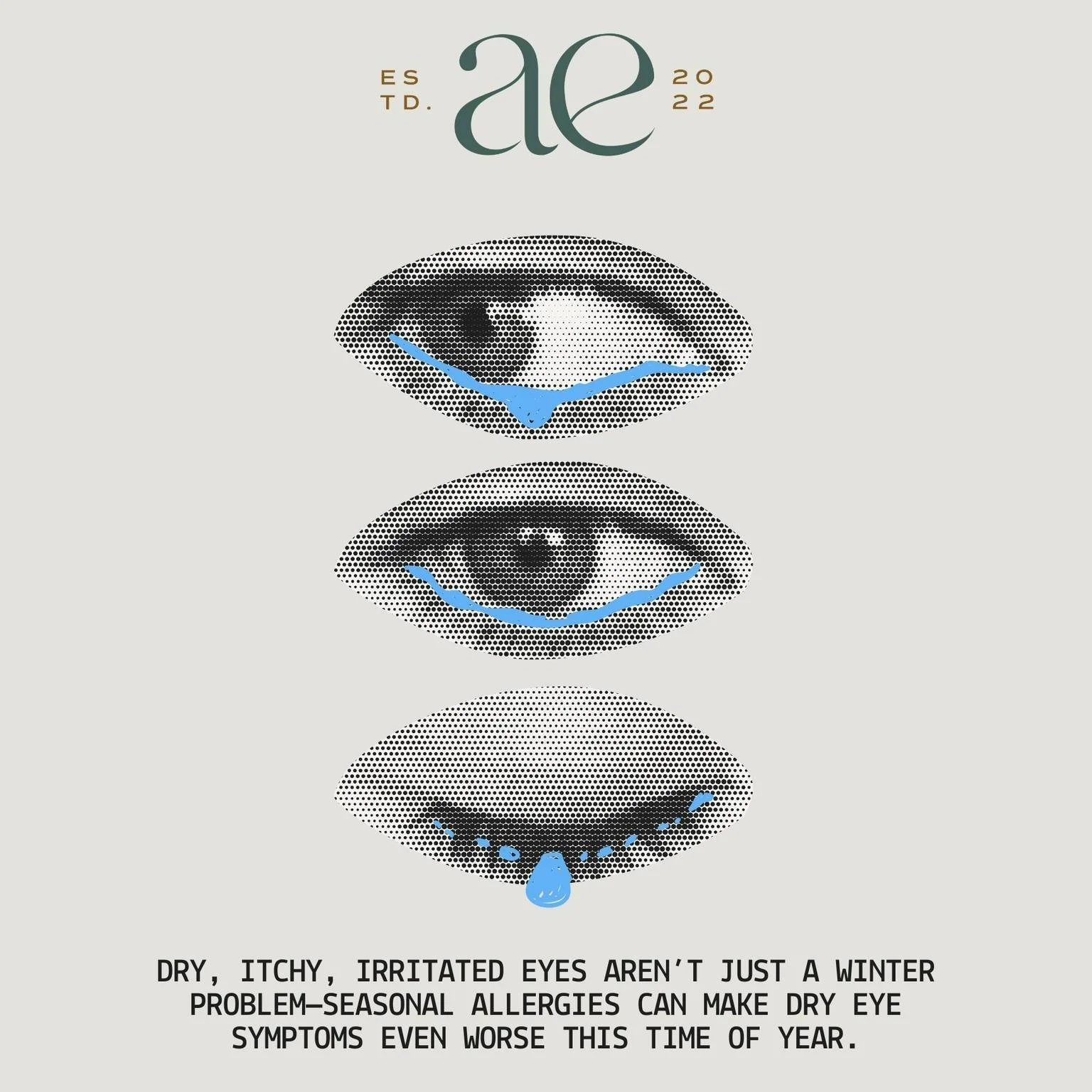 Spring is here&hellip; and so are the allergies 🌼🤧👁️
Seasonal allergies can make dry eye symptoms even worse this time of year.

✨ Don't forget, 20% OFF our Dry Eye Treatment Packages! ✨
(Offer ends March 31)

Our treatments help:
💧 Boost tear hy