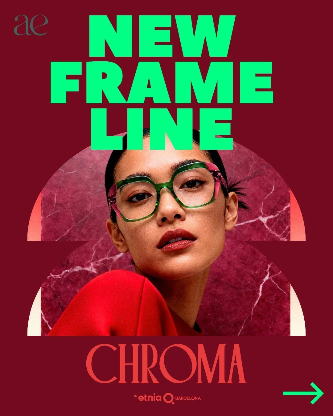 Meet your new favorite frames: Chroma by Etnia Barcelona 🎨👓

Color, but make it bold. Chroma is all about vibrant contrasts, unexpected palettes, and eyewear that actually *makes a statement*. This collection brings creativity and energy to every l