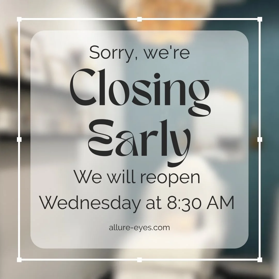 We&rsquo;ll be closing early today at 4 PM and will reopen Wednesday (tomorrow) at 8:30 AM ✨
Thank you for your understanding!