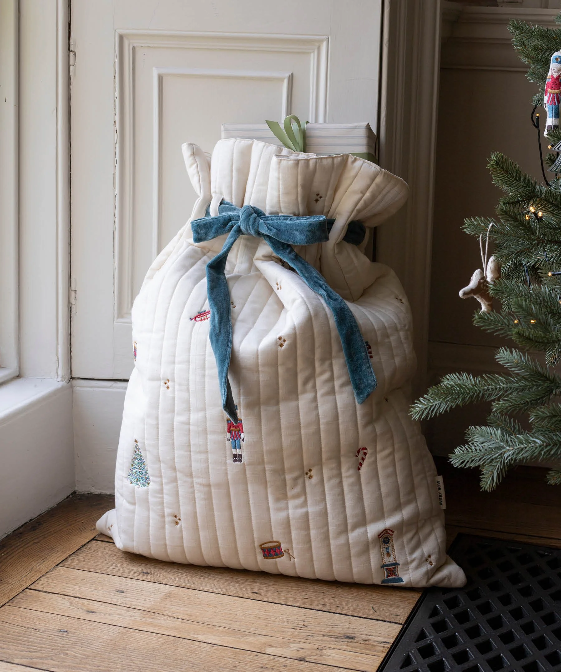 Personalised Christmas Quilted Present Sacks