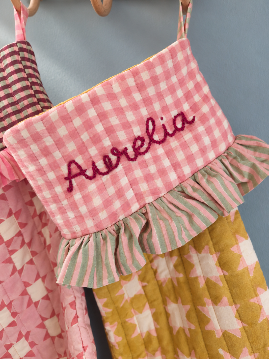 Aurelia’s Quilted Gingham Hanging Bag.png