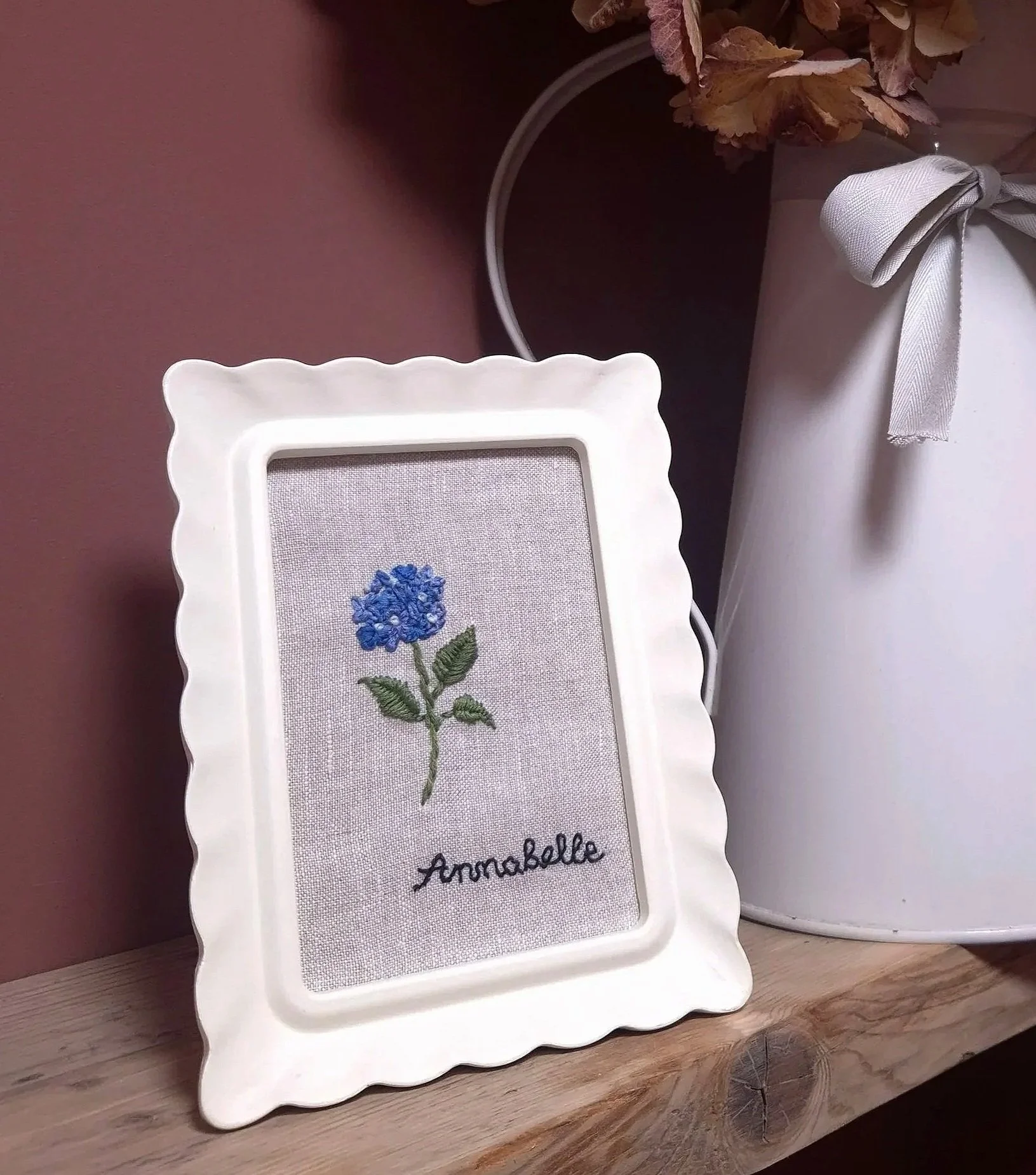 Hand embroidered Customised Artwork