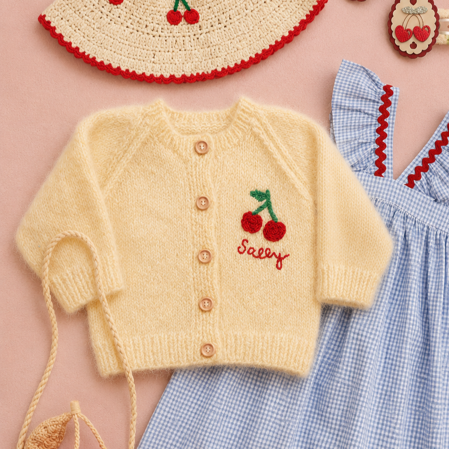 Alpaca Cherry Knit.