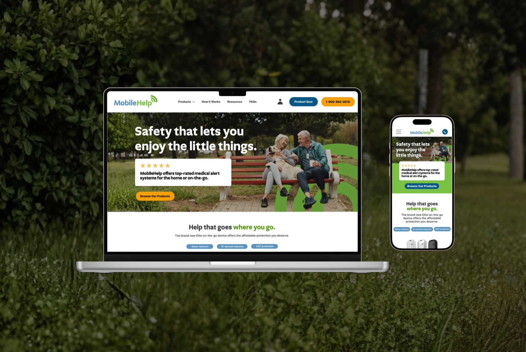 MobileHelp Website Redesign