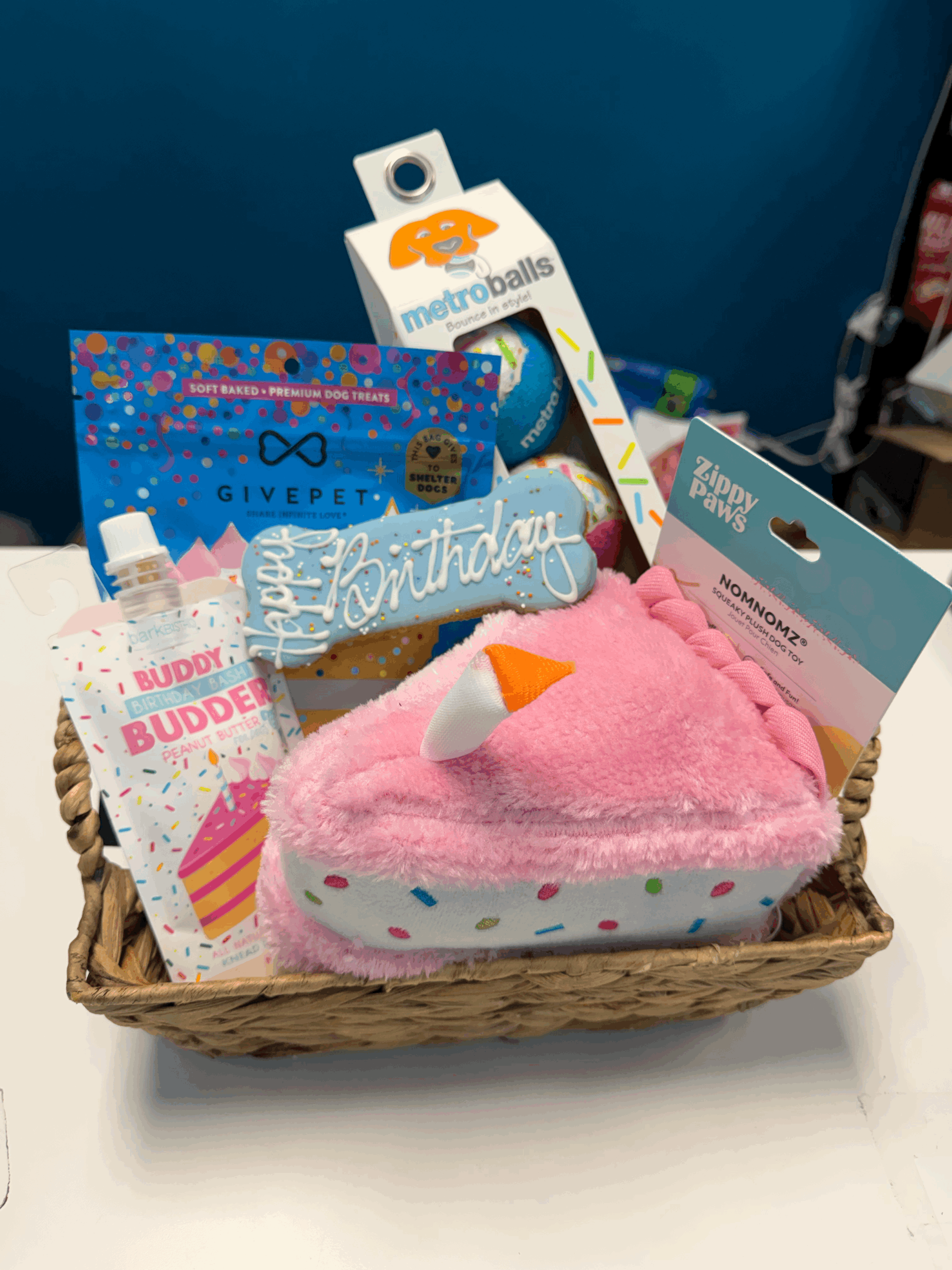 Custom Birthday Gift Basket